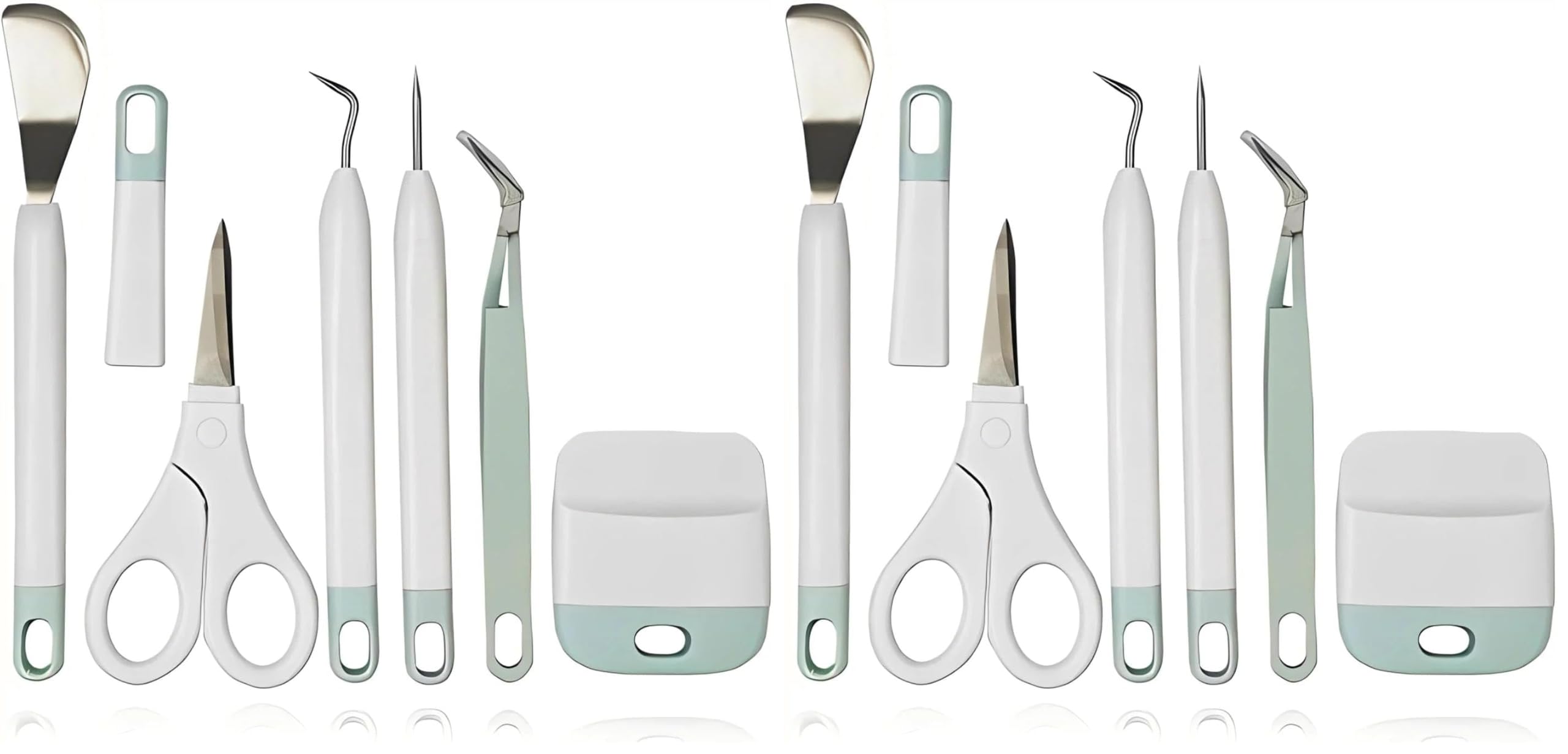 Craft Vinyl Weeding Tools Set, Precision Craft Vinyl Tools Kit, 6pcs Weeding Kits (Pack of 2)