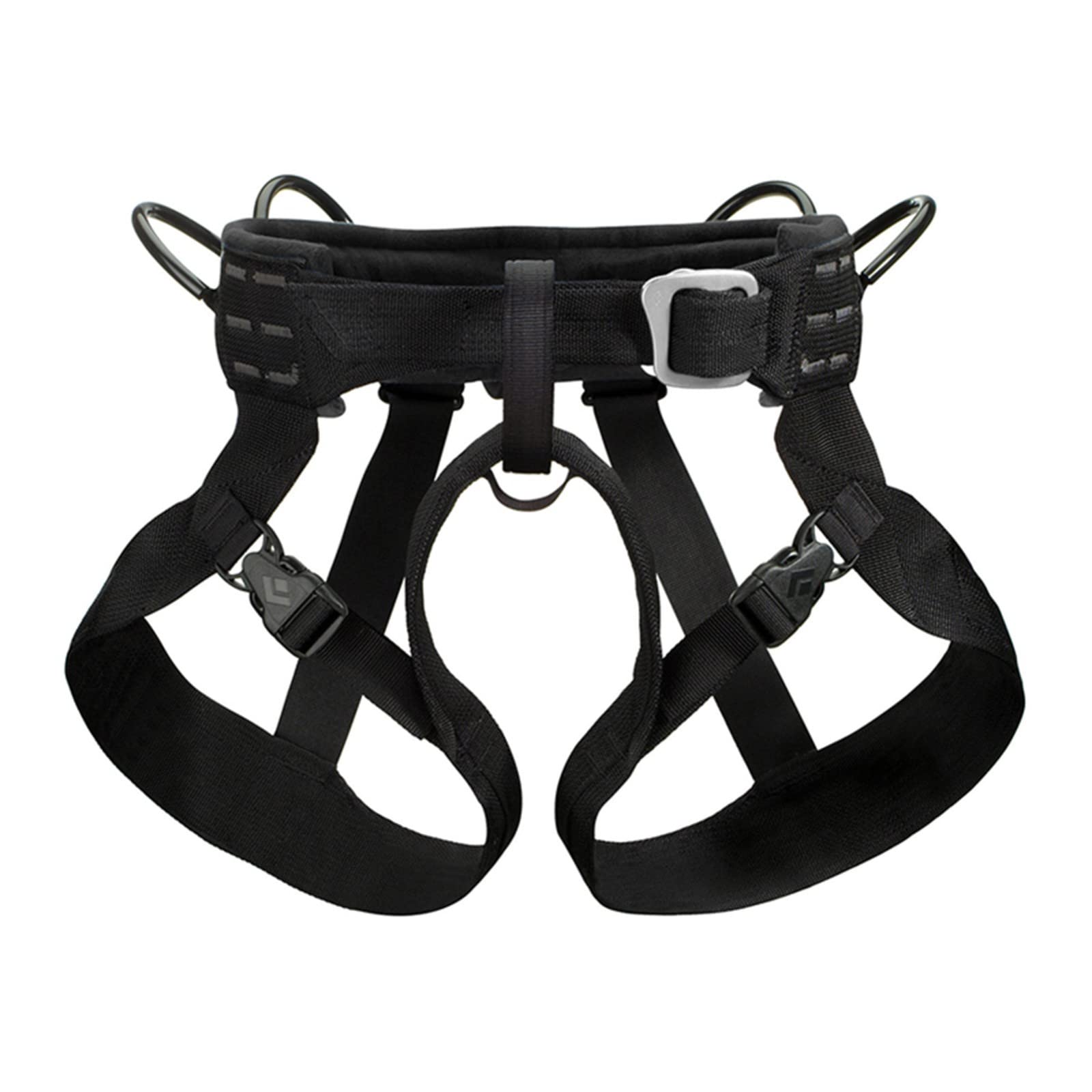 SwaYve Cinturón de Seguridad para Trabajos Aéreos Arnés de Seguridad para Trabajos en Altura, Protección Contra Caídas Cinturón de Seguridad para Escalar Correa para Escalar Árboles/Black/L