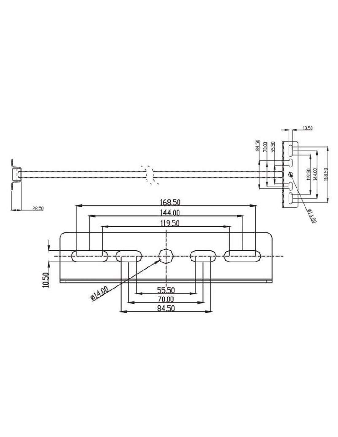 ledbox Soporte para proyector 80cm