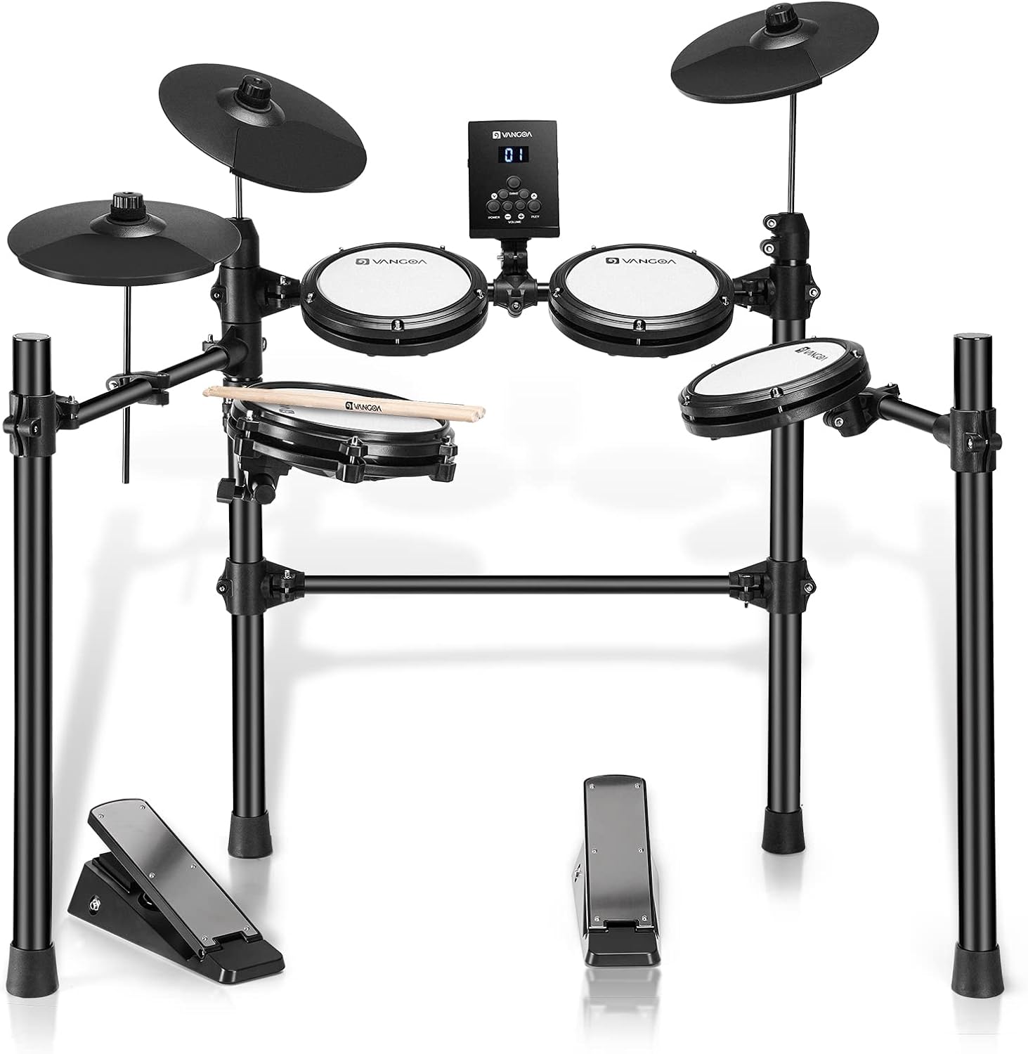 Buy Vangoa Electric Drum Set, Junior Electronic Drum Kit for Kids