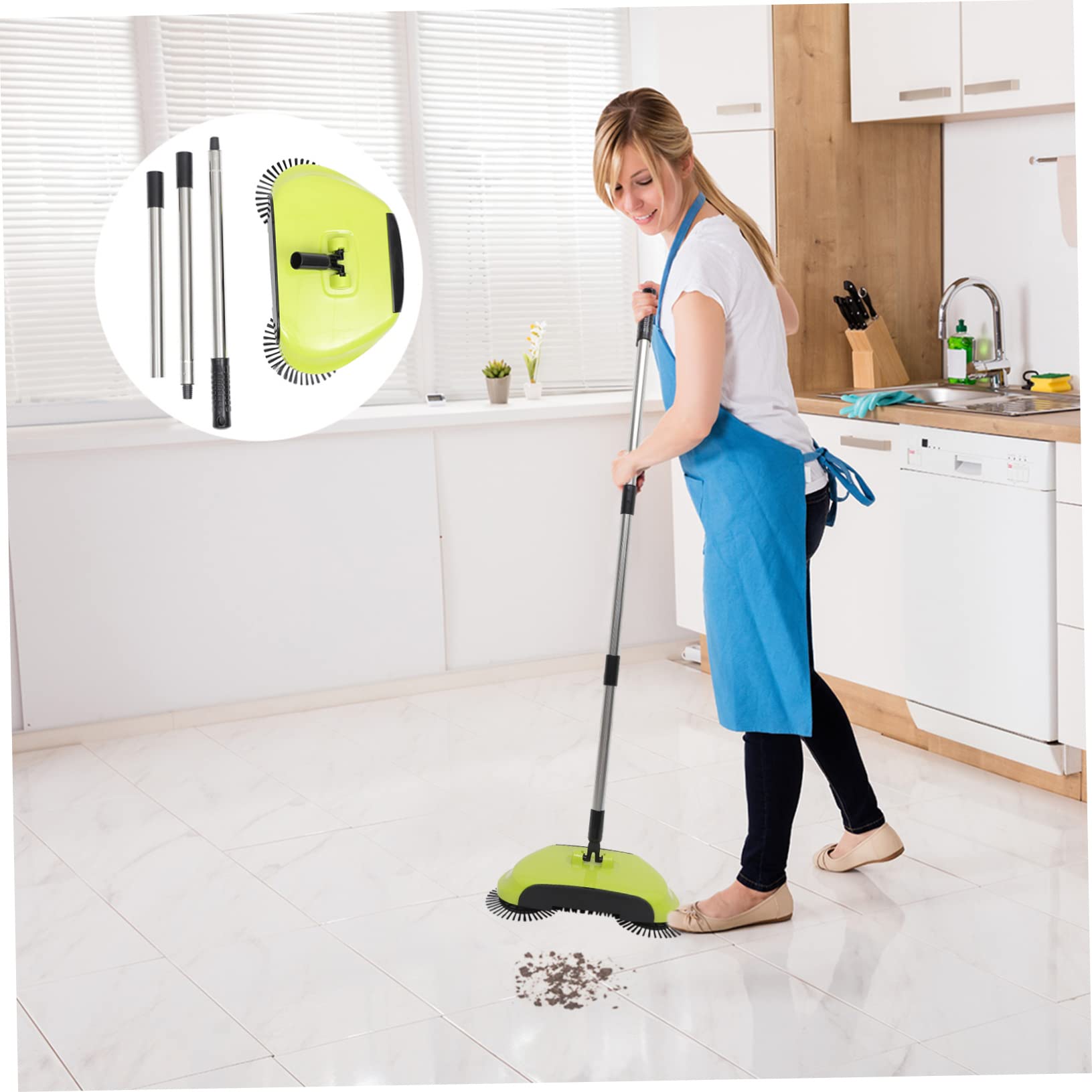 3 1 Manuale Aspirapolvere Spazzatrice Pavimento Macchina di Pulizia Fregonas De Limpieza para Pisos Vacuum Mop Floor Cleaner Sweep Carpet Tool Vaccuum Cleaners Lazy Pan Pavimento in legno