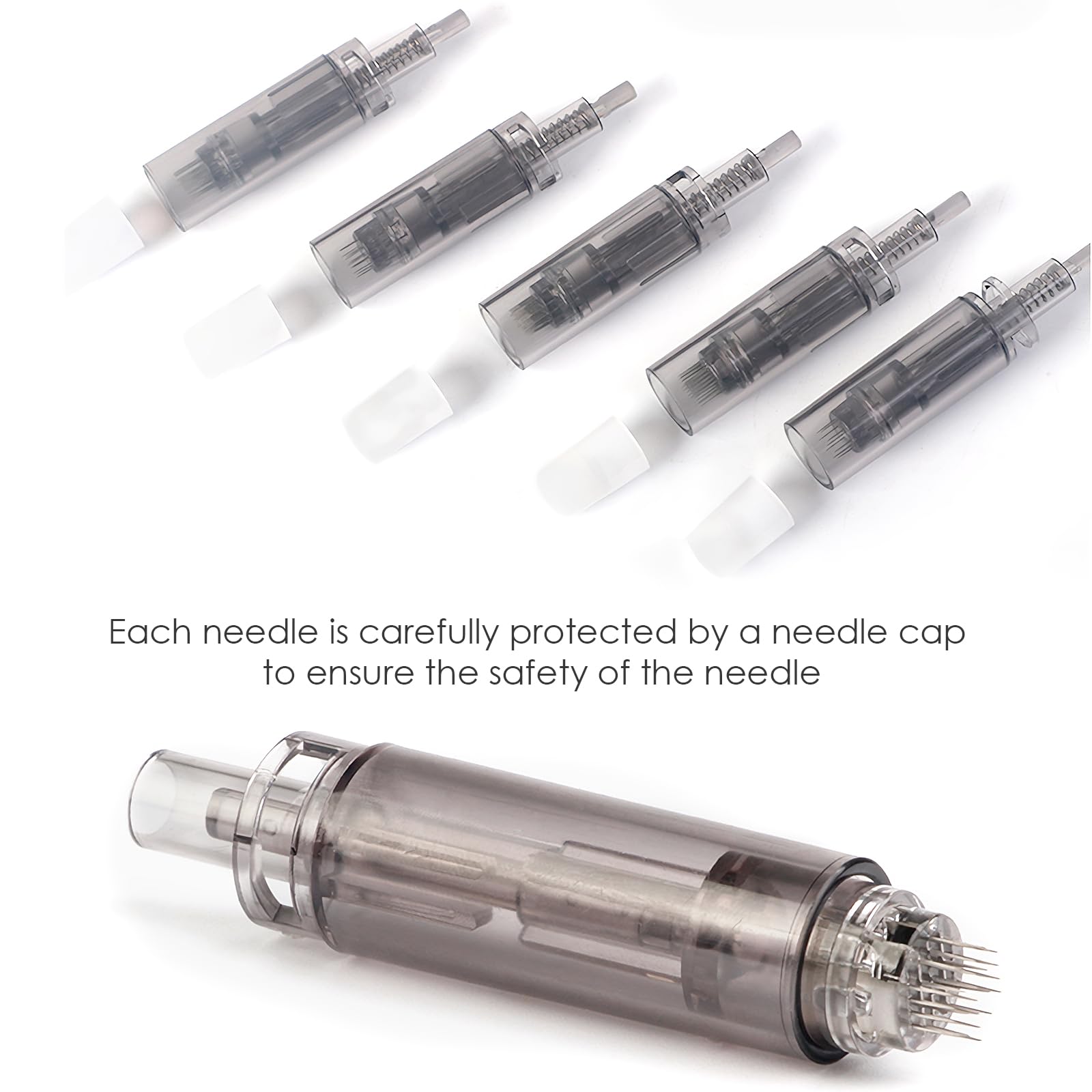 30Pcs Agujas de Microneedling de 12 Pin para Microneedling Dr.pen A7, Micropunción de Repuesto Desechables Originales, Microagujas Accesorios para el Cuidado de la Piel (12 Pin, 30Pcs)
