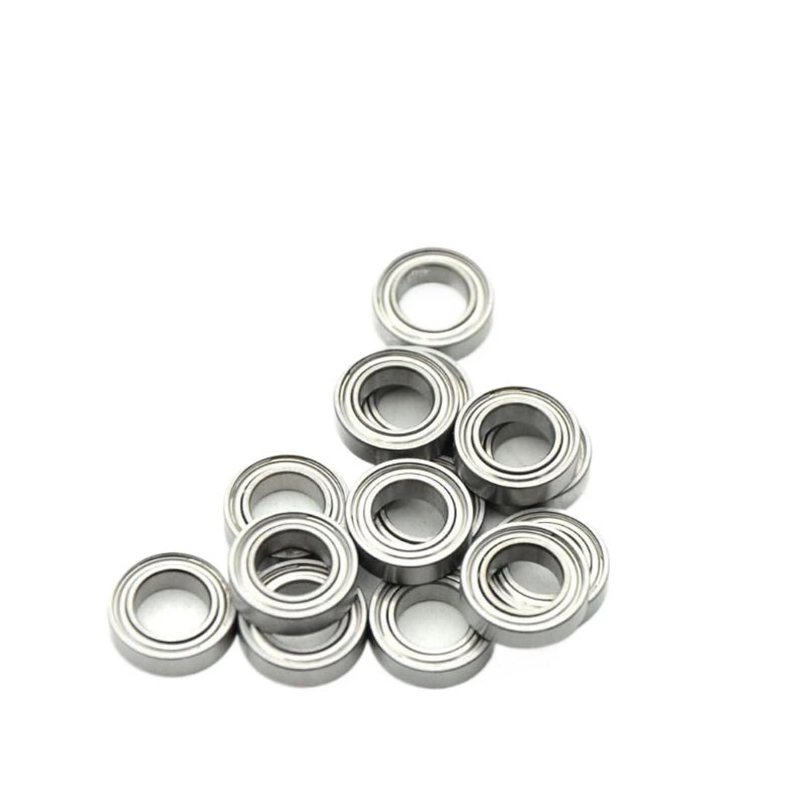 Soywim Mr95zz Bearing, Bearing 10/20/50Pcs Abec-5 5 * 9 3 Mm Miniature Mr95z Deep Groove Ball Bearings Mr95 Zz L-950Zz Wear Resistance(50Pcs)