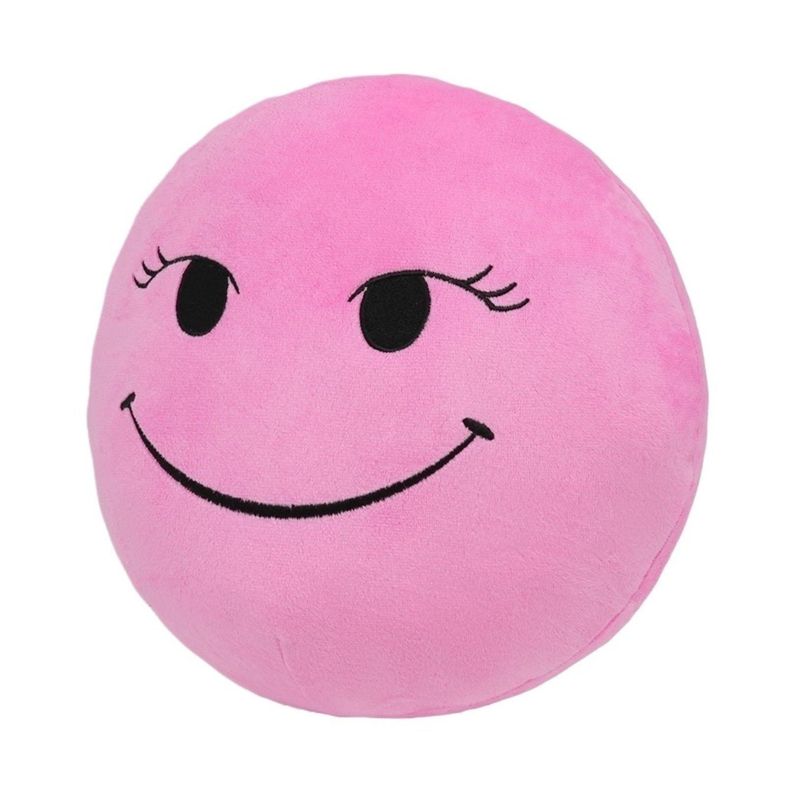 KUKUShining Verity Plush Toy, Soft Smiley Face Horror ARG Stuffed Dolls Plush Toy(Pink,10cm/3.9in)