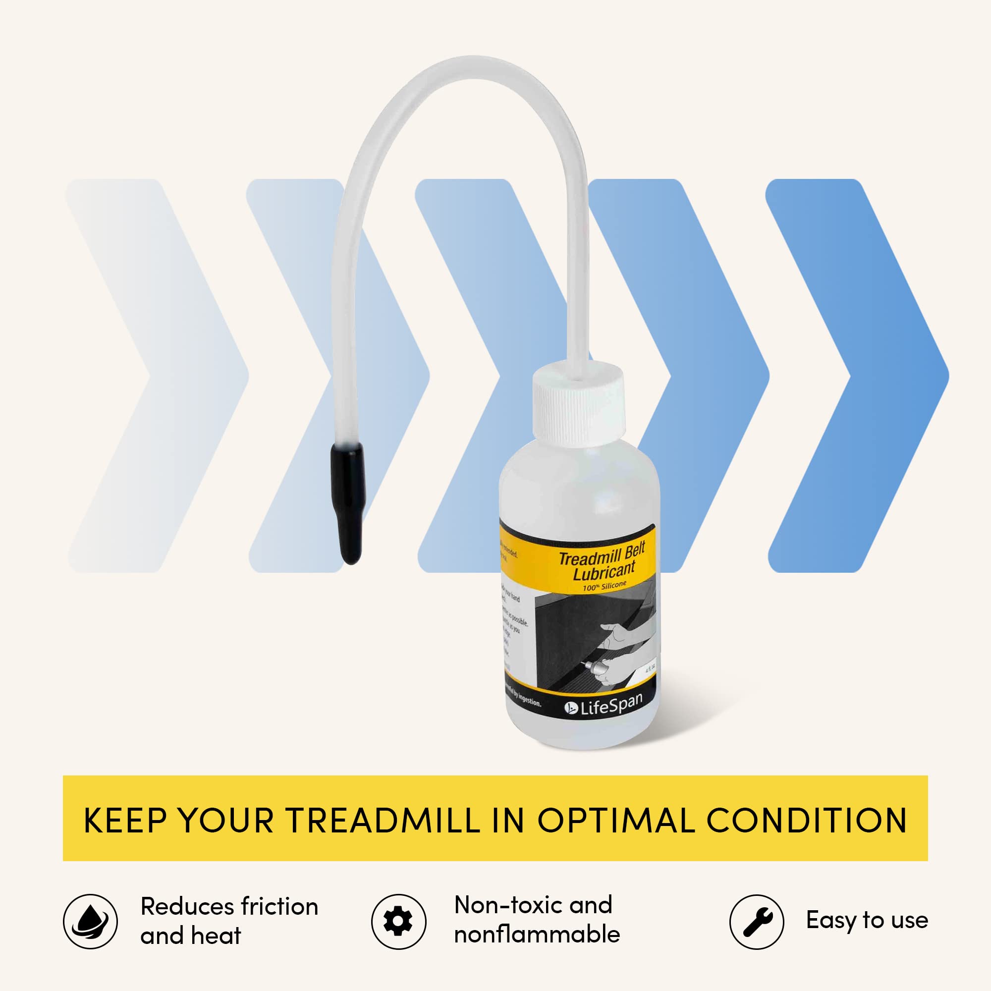 Treadmill Silicone Lubricant 100% Silicone Treadmill Belt