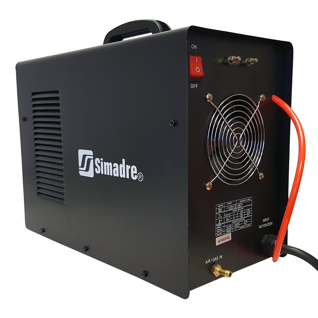 Simadre Pilot Arc 110/220v 3in1 50a Cutter and 200a Tig/Mma/Arc Welder 520dp