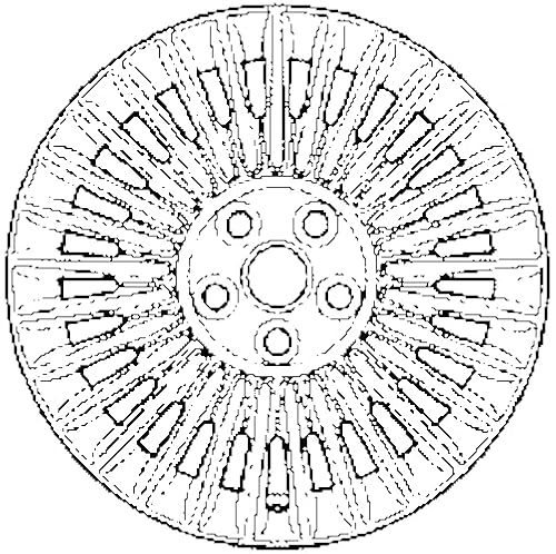 TOYOTA (g^) i WHEEL, DISC CHROME PAINTEDfBXN zC[i 4261A-40010