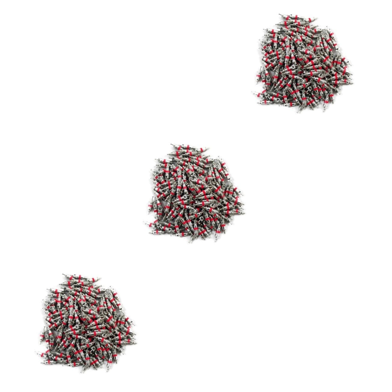 YARNOW 300 Pièces Noyau de pneu de pneu de de camion de voiture noyau de tige de pneu Alliage de zinc Accessoires