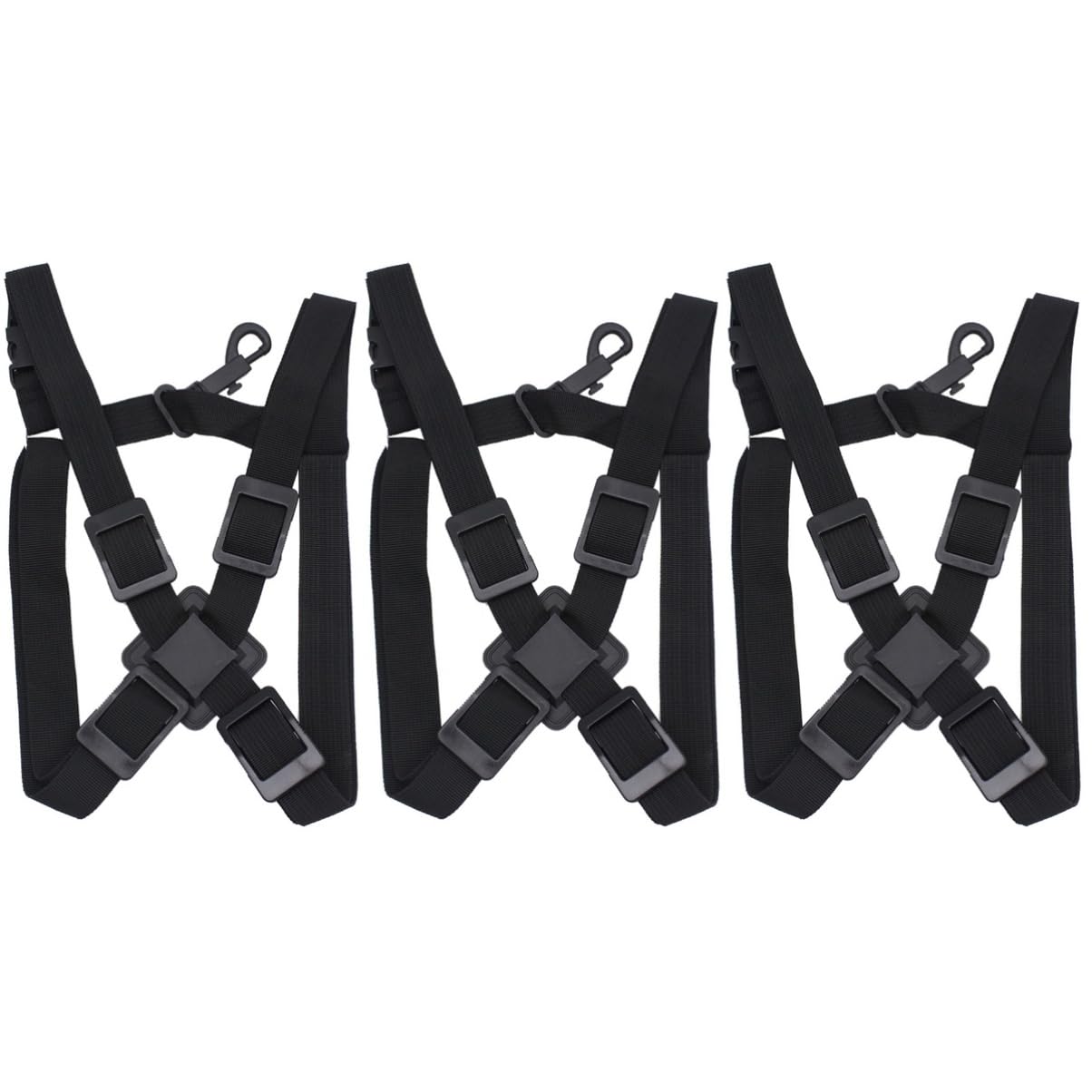 HANABASS Adjustable Saxophone Strap Replacement Durable Saxophone Harness Strap for Tenor Comfortable Shoulder Support Easy Installation Wear Resistant Material