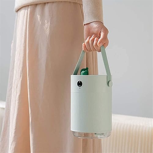 Miniatura 4 de KouRy Mini humidificador, humidificador ultrasónico personal USB apagado automático, humidificador de escritorio con 2 modos de niebla, súper