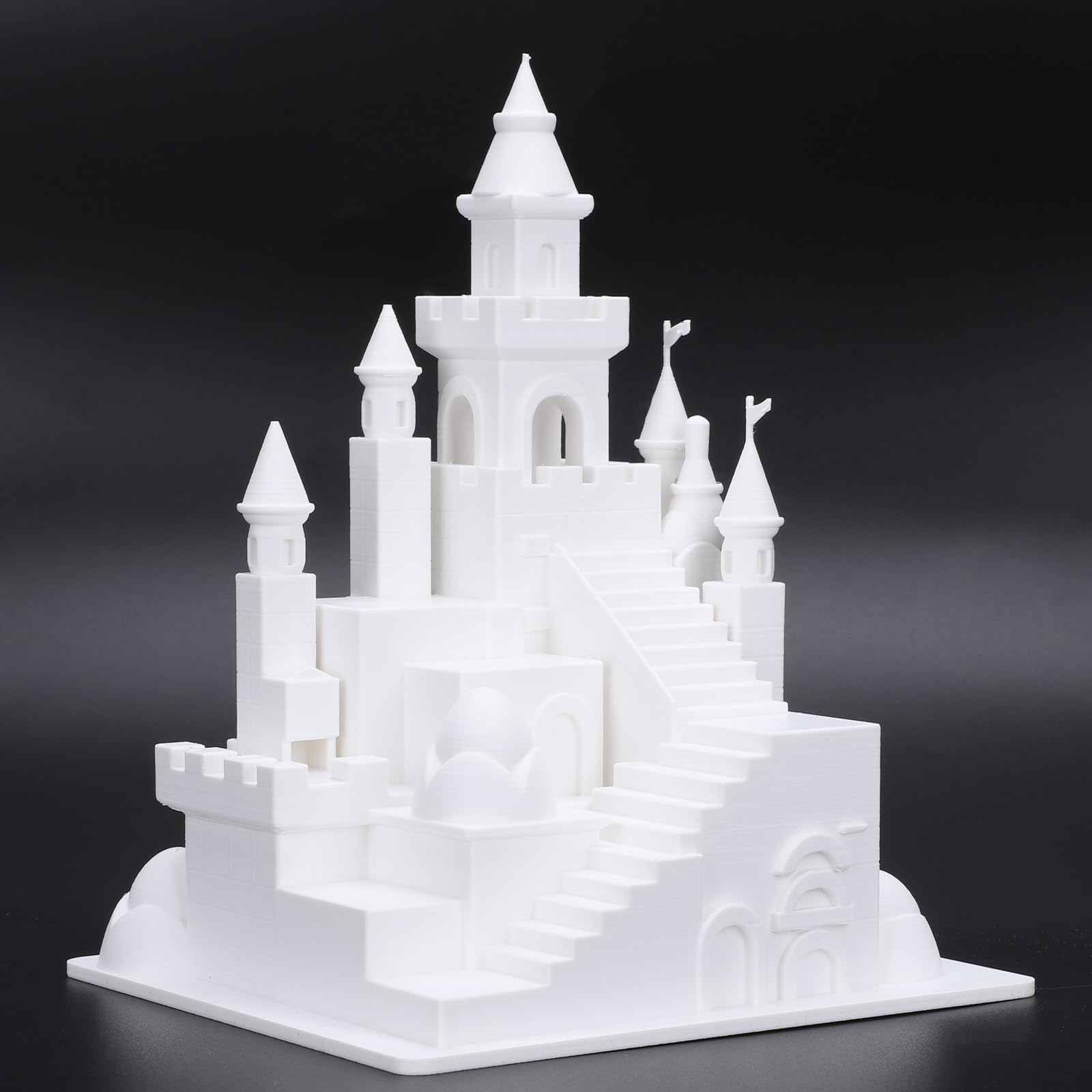 3DHoJor Matte PLA Filament Cremeweiß 1KG, Matte Oberfläche 3D Drucker Filament, Mattierte Textur, Maßgenauigkeit +/- 0.02mm, für die meisten FDM 3D Drucker