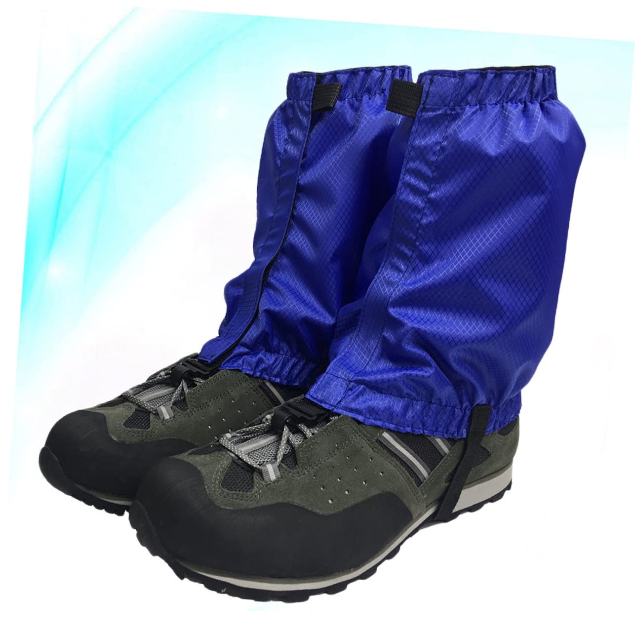 Yardwe Guêtre De Marche Imperméable Randonnée Neige Guêtres Couverture De Guêtre De Jambe Guêtre De Jambe Imperméable Guêtre De Marche à La Cheville Chaussures Black