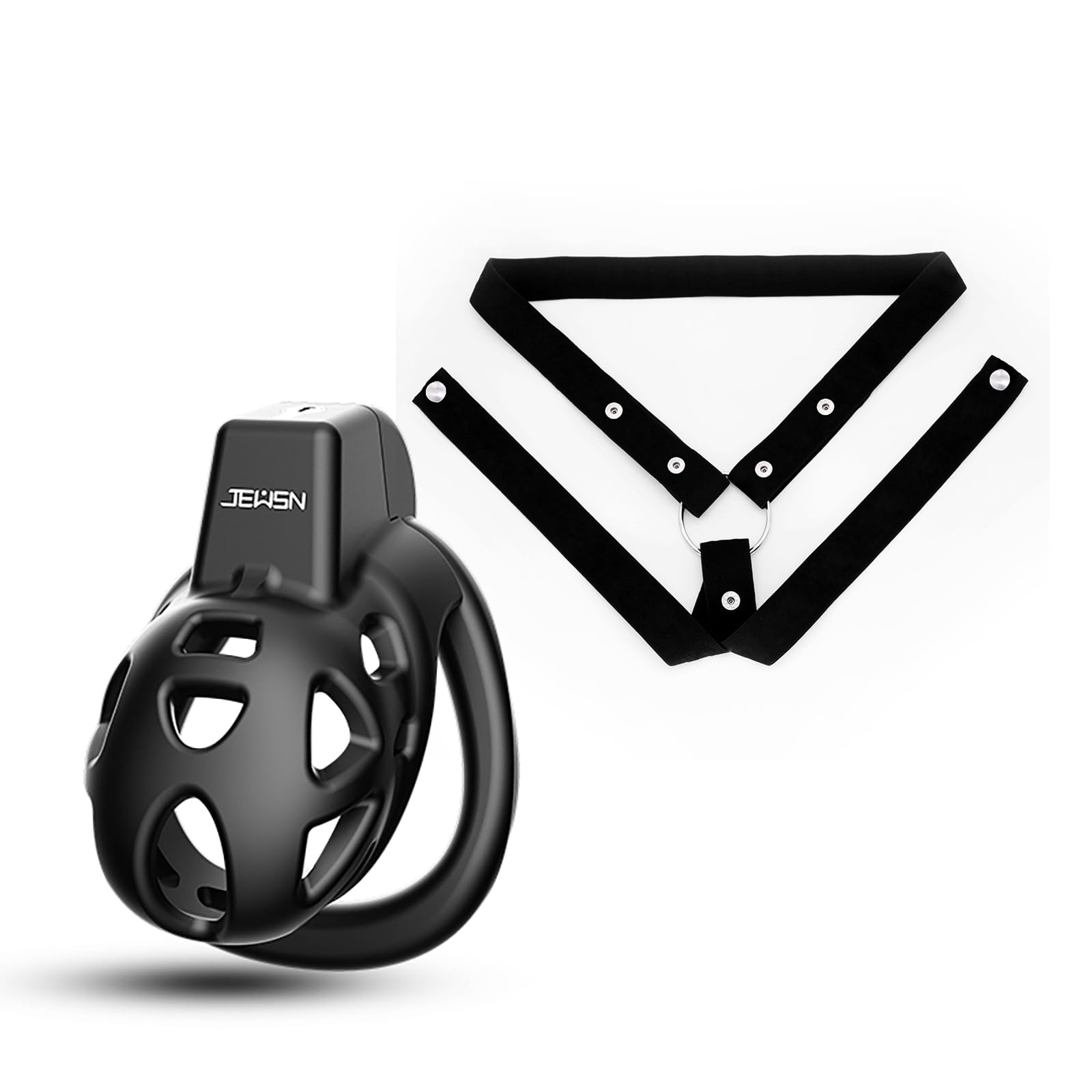 Male Chastity cage Chastity Devices and 1 Chastity Belts Chastity Strap 2-Piece Set