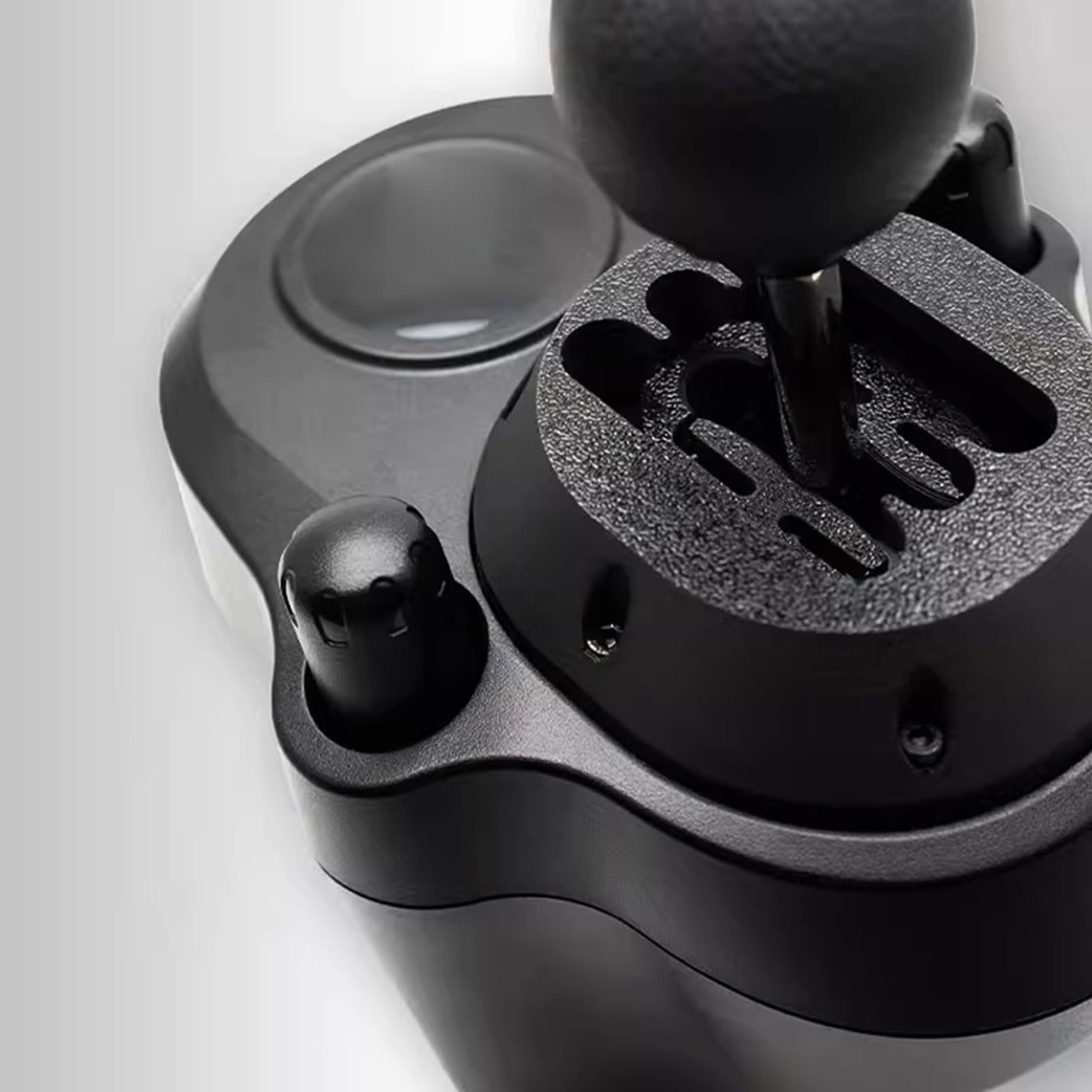 Benshuuk H Gear Shifter Dämpfung Upgrade Kit Mod für Logitech G29 G27 G920 G923; Dämpfungsadapter verbessern Gefühl Simuliertes Rennspiel (Black)