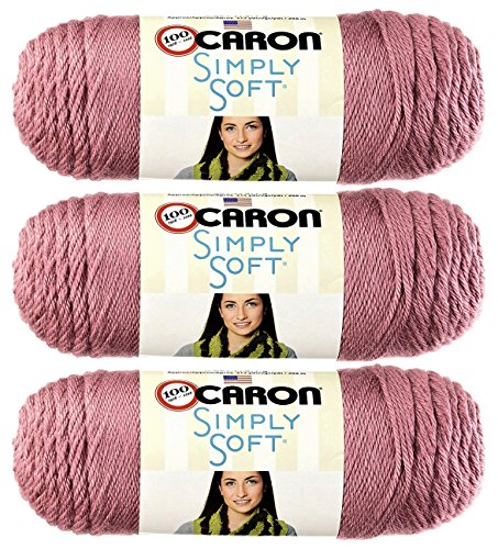 Caron Simply Soft Yarn Solids (3-Pack) Plum Wine H97003-9722