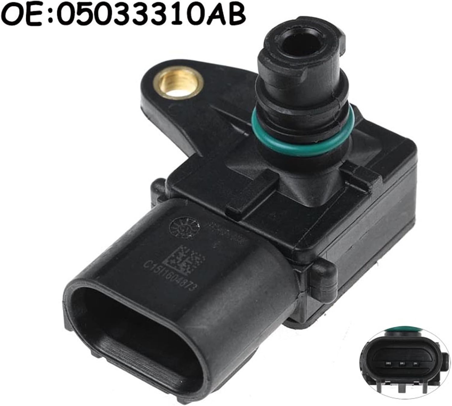 Car Intake Manifold Absoulute Boost Pressure Sensor 05033310AB 1Pcs