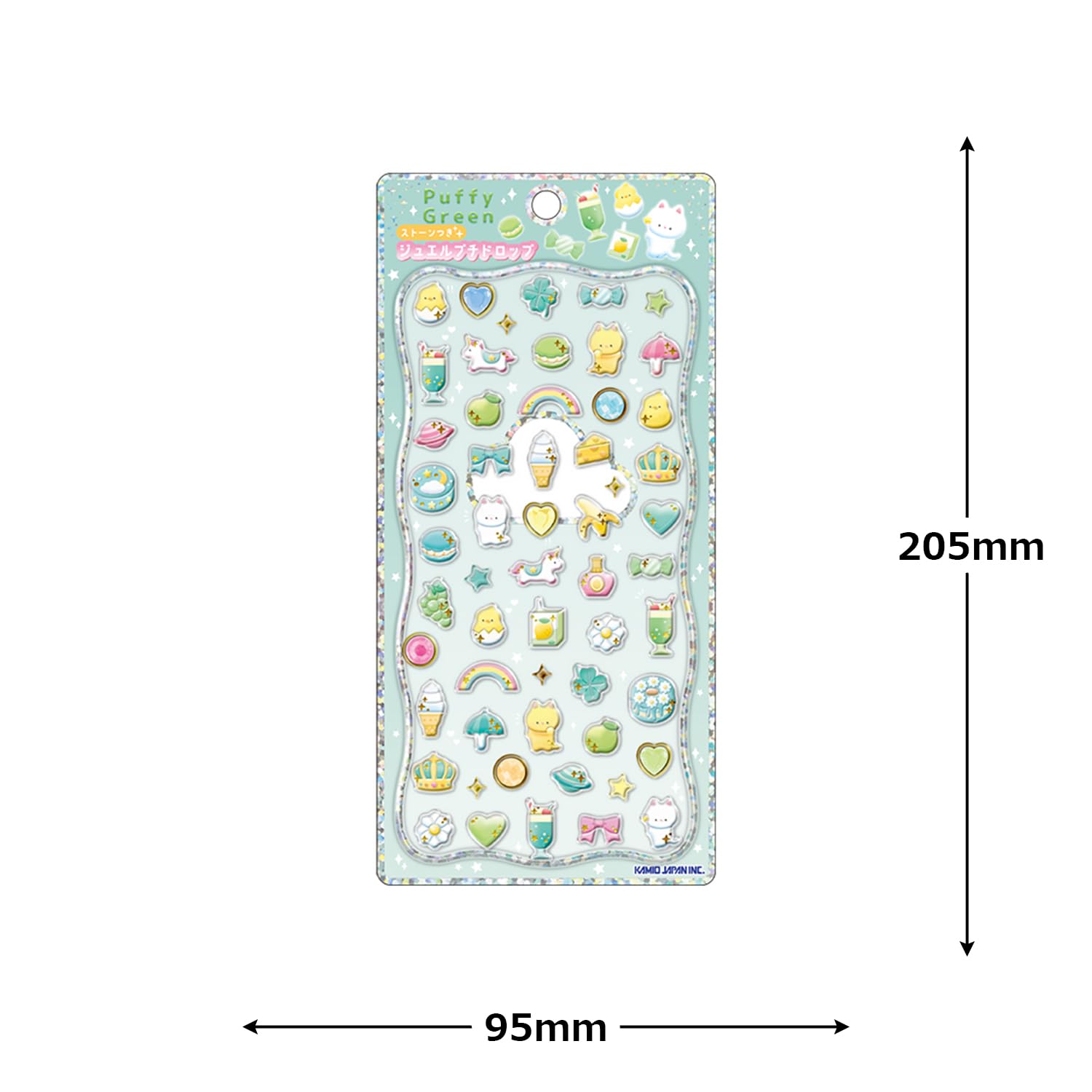 もも様　確認ページ Amazon | カミオジャパン シール ジュエルプチドロップステッカー
