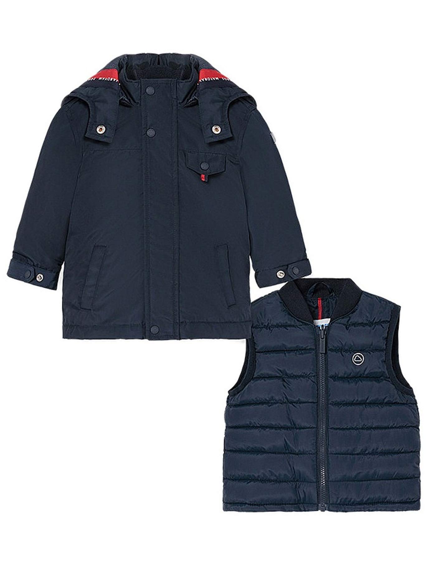 Mayoral GIUBBINO GILET NEONATO 2486 67 ORIGINALE AI 2021 NEW