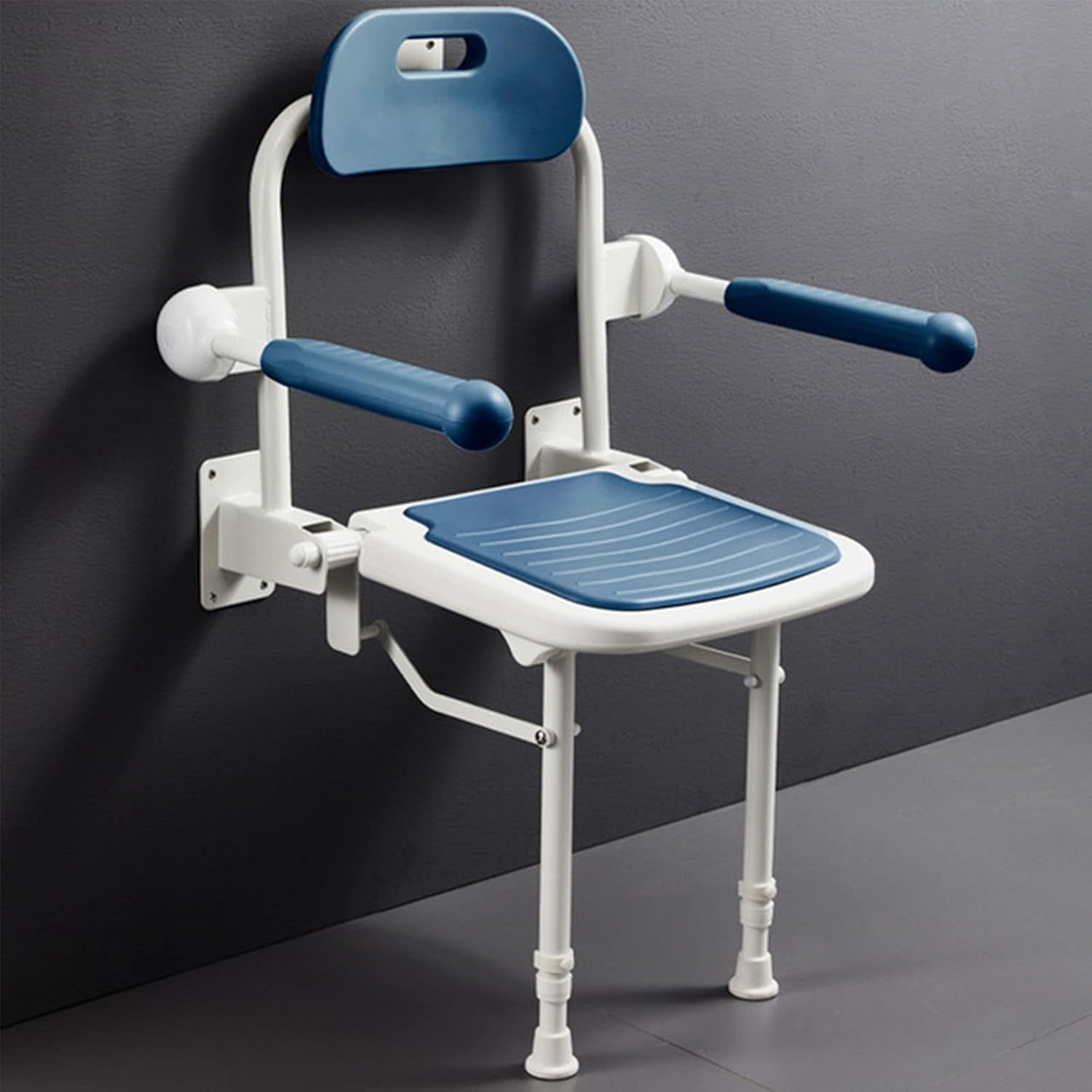 Folding Shower Seat, WallMounted Shower Chair with