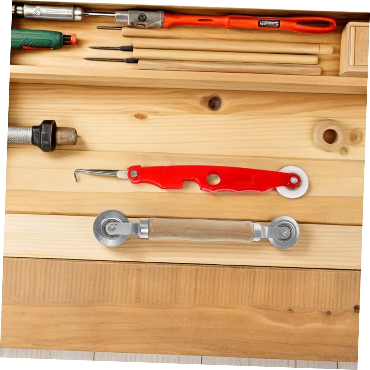 Screen Spline Roller Tool 4pcs for Door and Window Repair