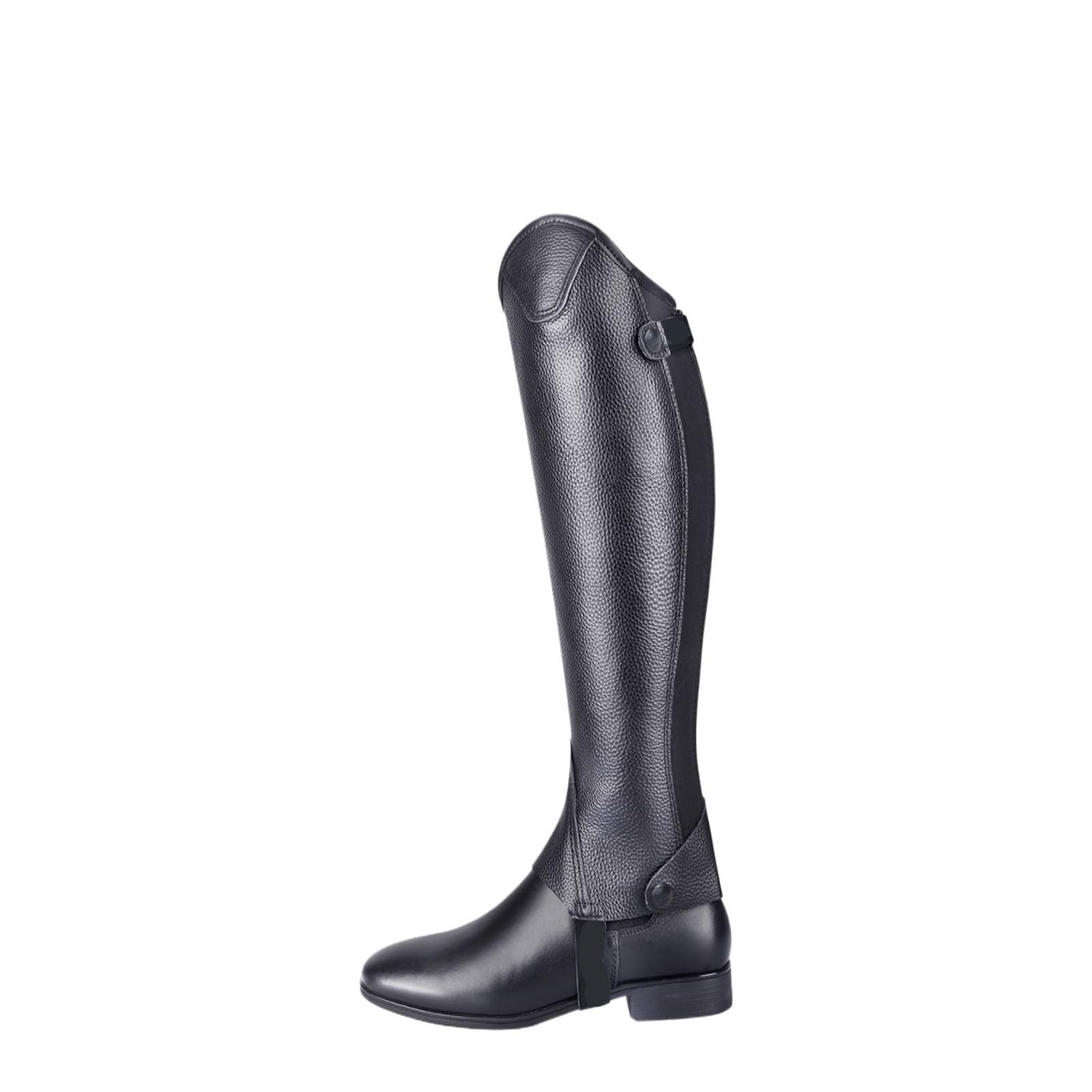 Reitgamaschen Leder Reitschutz Beine Sport Reitsport Chaps Stiefelüberzüge Gamaschen Unisex Flexi Reiten Halbchaps