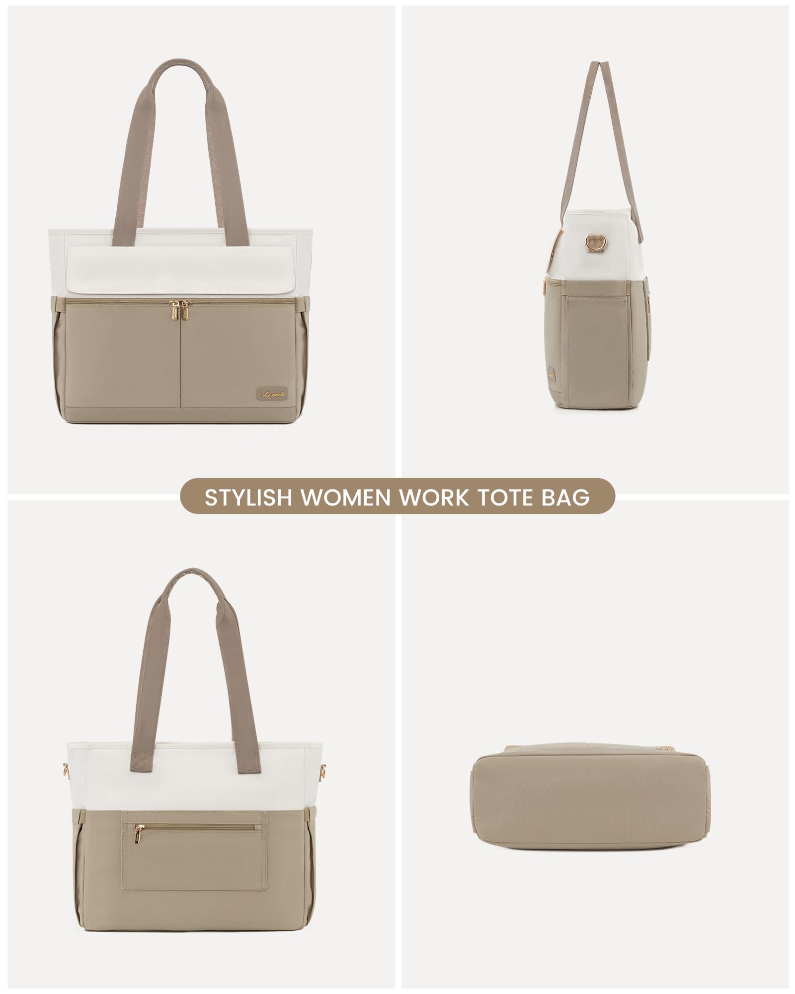LOVEVOOK Borsa tote per laptop da donna