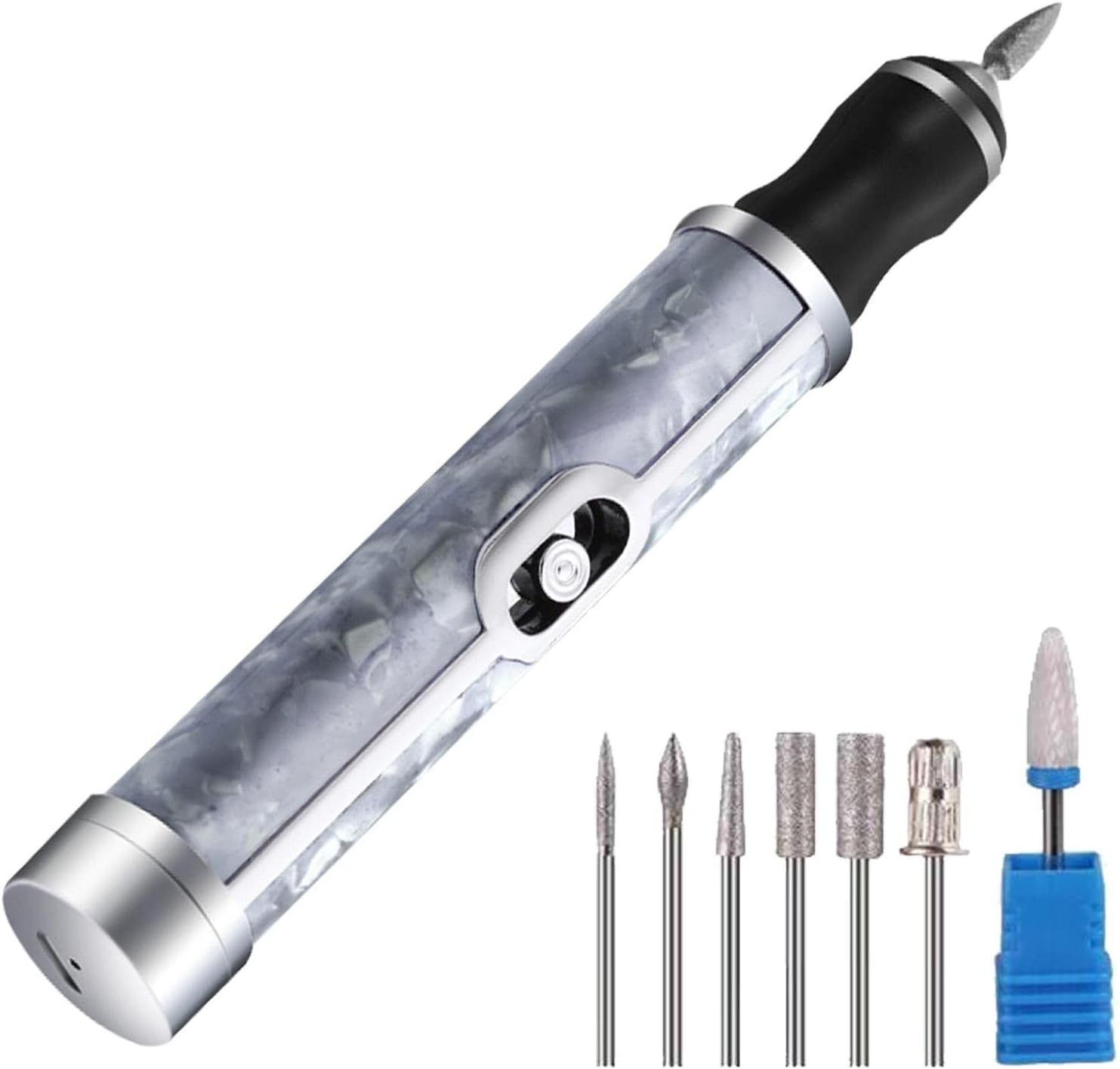 Nail Filer Electric, Toenail Grinder for Thick Toenails Human, Toenail Sander for Thick Nails, Nail Grinder Manicure, Toenail Grinder for Thick Toenails Human Cordless