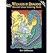 DOVER PUBLICATIONS Stained Glass Color Book Wizards And Dragons (427706)