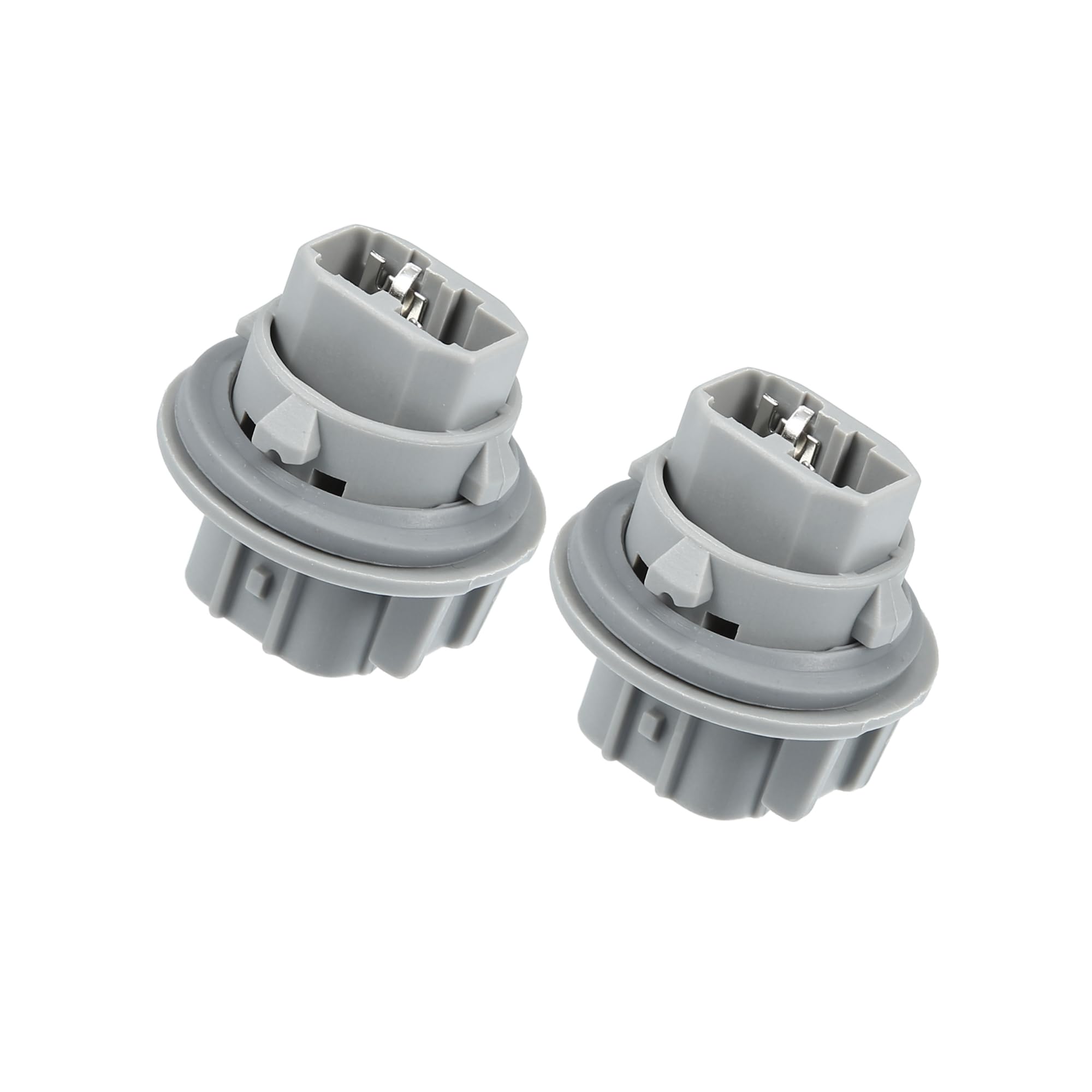 INFINAUTO Turn Signal Pointer Light Bulb Socket 33302S5AA01 for Acura RDX 2007-2015 Plastic Gray (Set of 2) Stylish Design