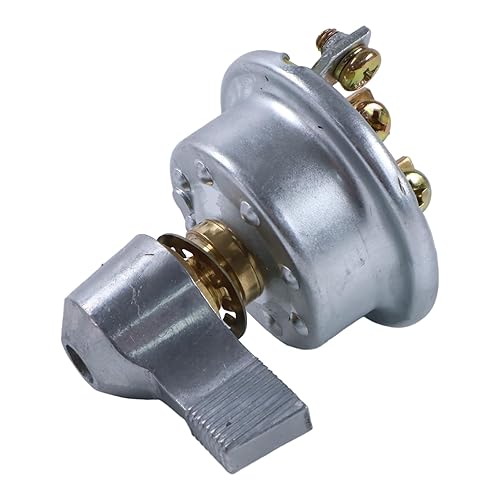 Miniatura 5 de IEQFUE Interruptor giratorio SW710 de 50 A 12 V para servicio pesado, compatible con motores de lona y cabrestante, camión volquete de CC