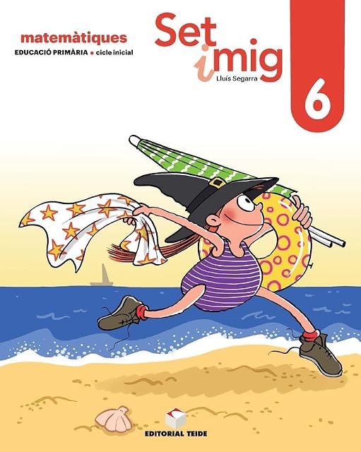 Portada de Calcul Set i Mig 6 1º Edicacion Primaria Ed 2019 Catalan