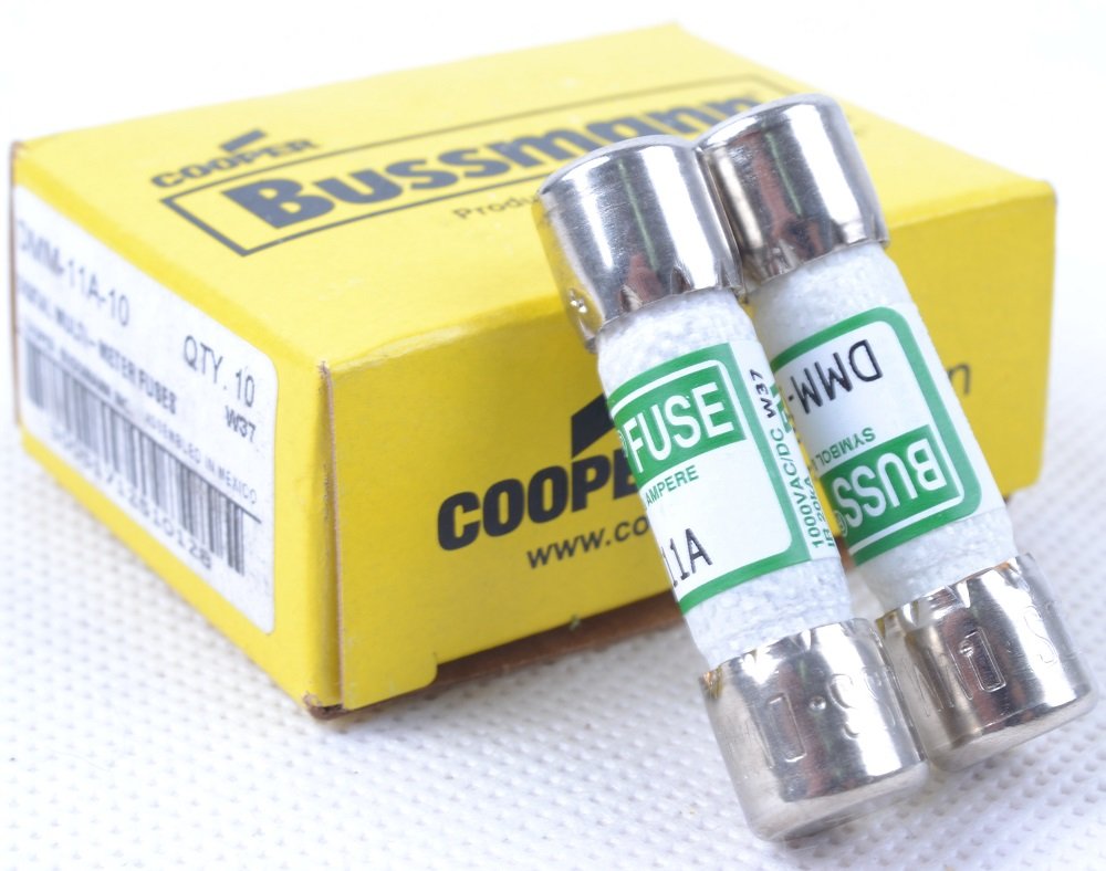 Bussmann2 Pcs Dmm-b-11a Buss Fuse Amp for Fluke Digital Multimeter 1000v