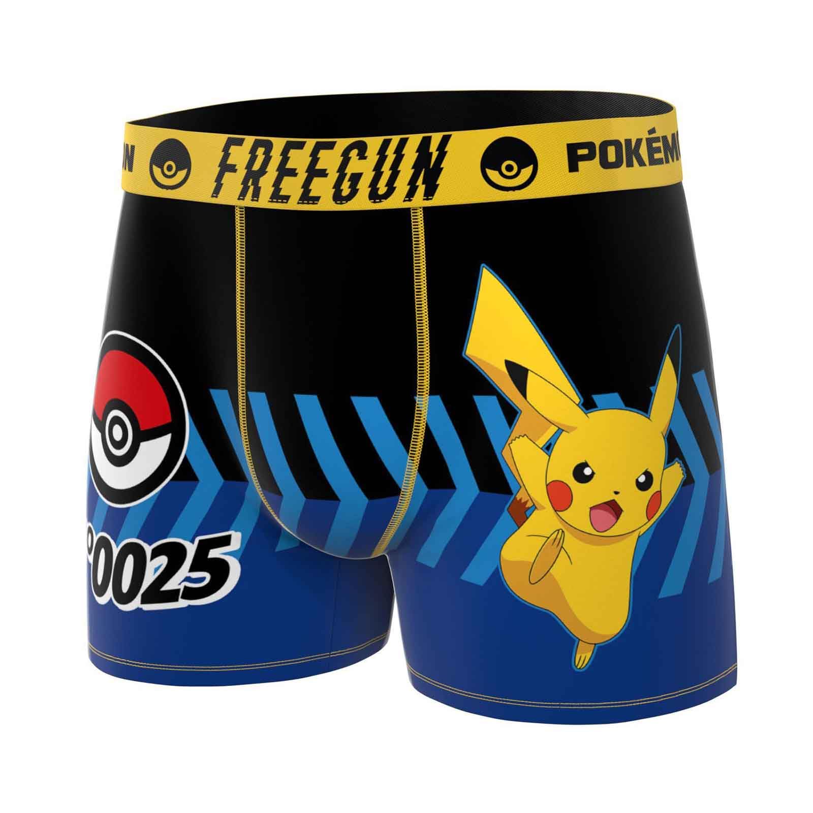 FREEGUN Boxer Garçon Pokemon