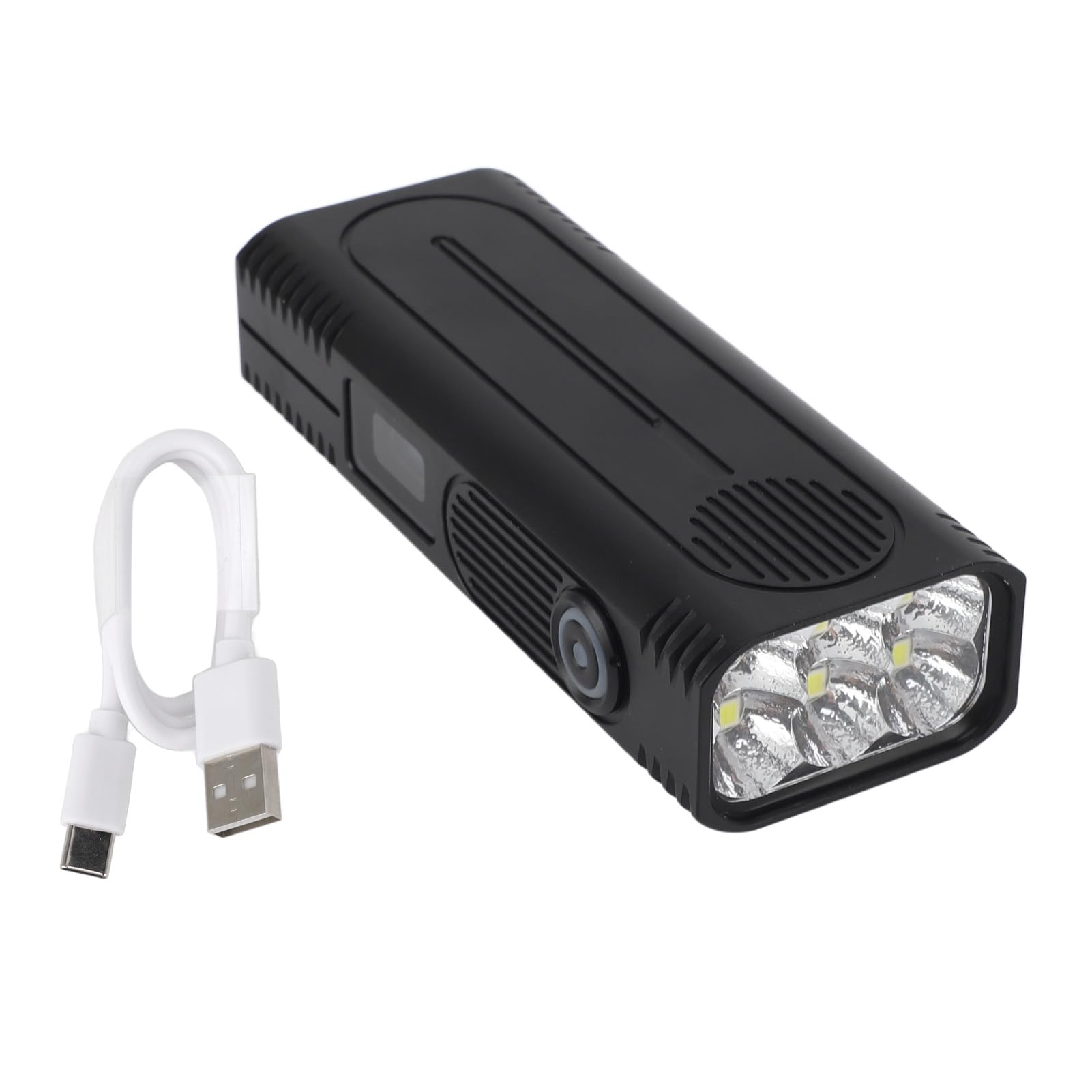 Torcia Elettrica Ricaricabile USB Piatta Portatile Alti 10000LM per