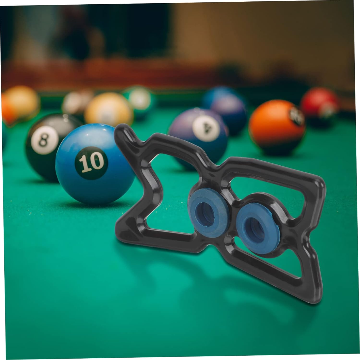 VANZACK 4pcs Portable Pool Pole Rack Sturdy Cue Holder for Snooker Billiards Easy to Use Cue Rack