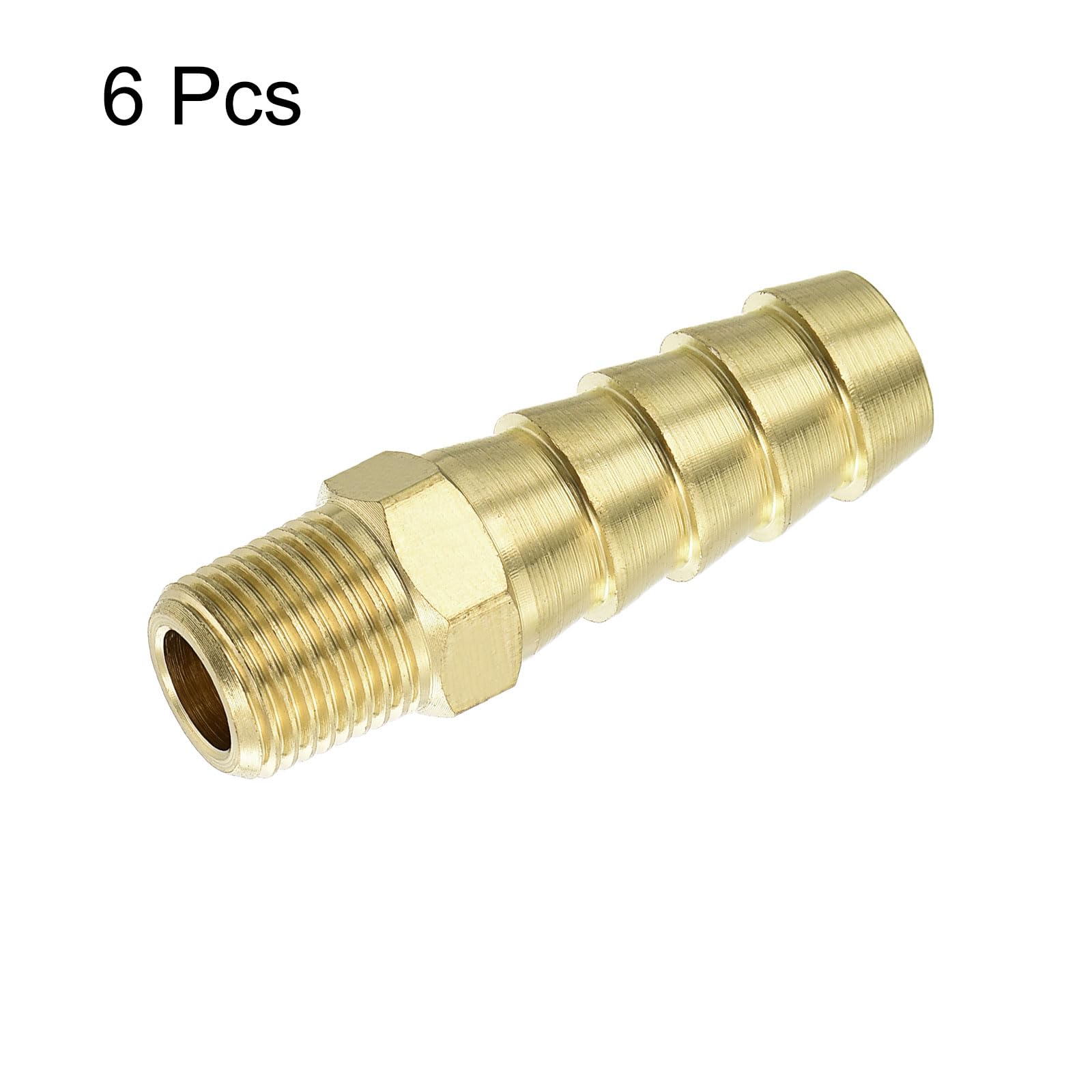 Raccordo Ottone Tubo Barb Raccordo In Ottone 1" Barb X 1" NPT Femmina - Per Tubi Gas, Acqua, Combustibile, PAKA TOOLS Connettore Tubo 1 Pollice - Foto 2