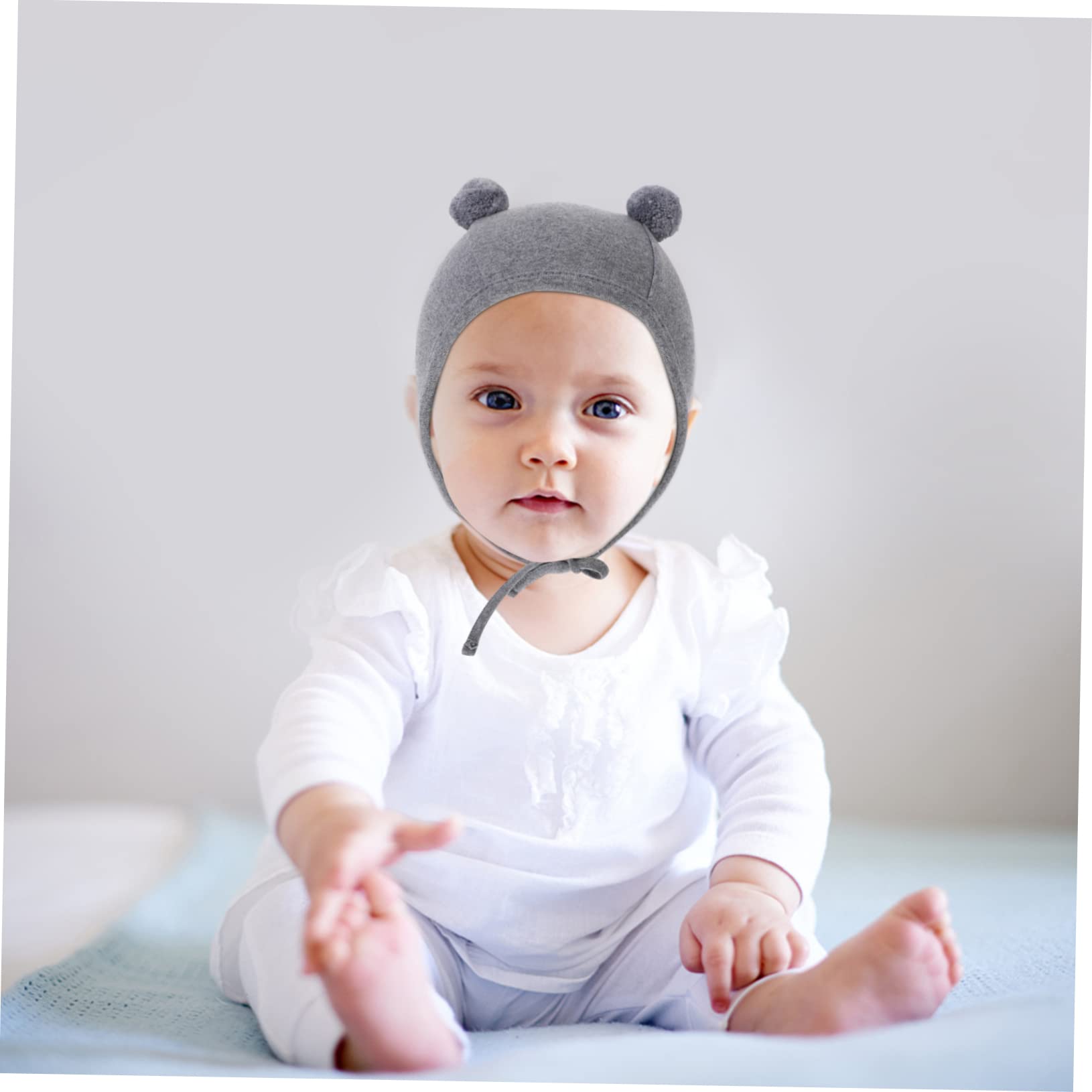 BESTonZON 6pezzi Cappelli per Ragazzo Ragazza Cotone con Orecchie Adorabili Cappellini Regolabili per Ragazzo Ragazza per e Autunno