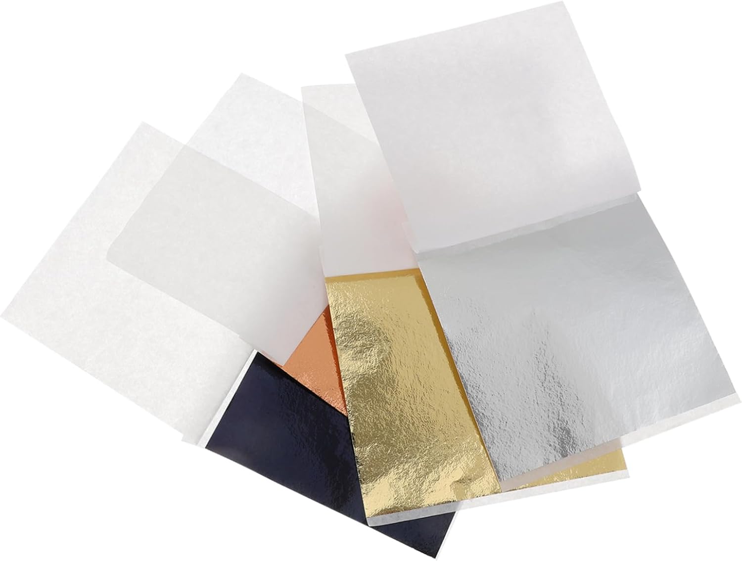 YOSADIER 400Sheets Imitation Gold Foil Paper for DIY Crafts for Art Nail Crafts Projects and Handicrafts Decoration Premium Quality Shiny Finish Versatile