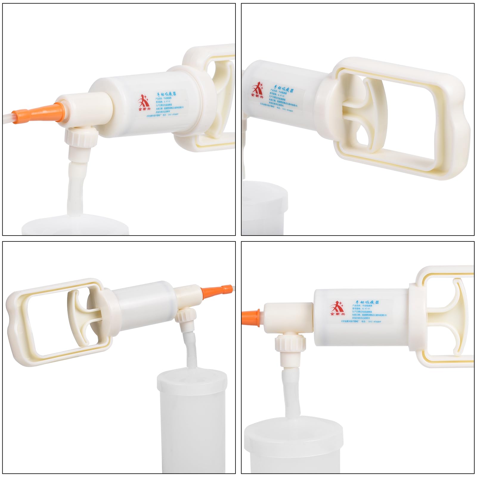 Manuelles Saugpumpen-Sputum-Aspirator Schleim-Saugpumpen-Gerät Hand respirator isch für ältere Menschen (Typ A)