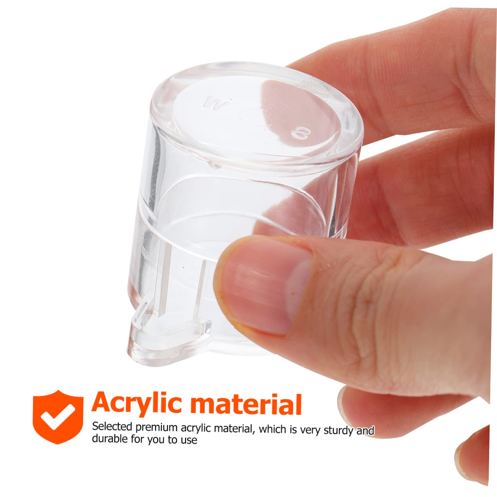 Kisangel 2 Pièces Alimentation pour Fourmis Acrylique Mangeoire et Récipient D Eau Transparent pour Observation des Fourmis