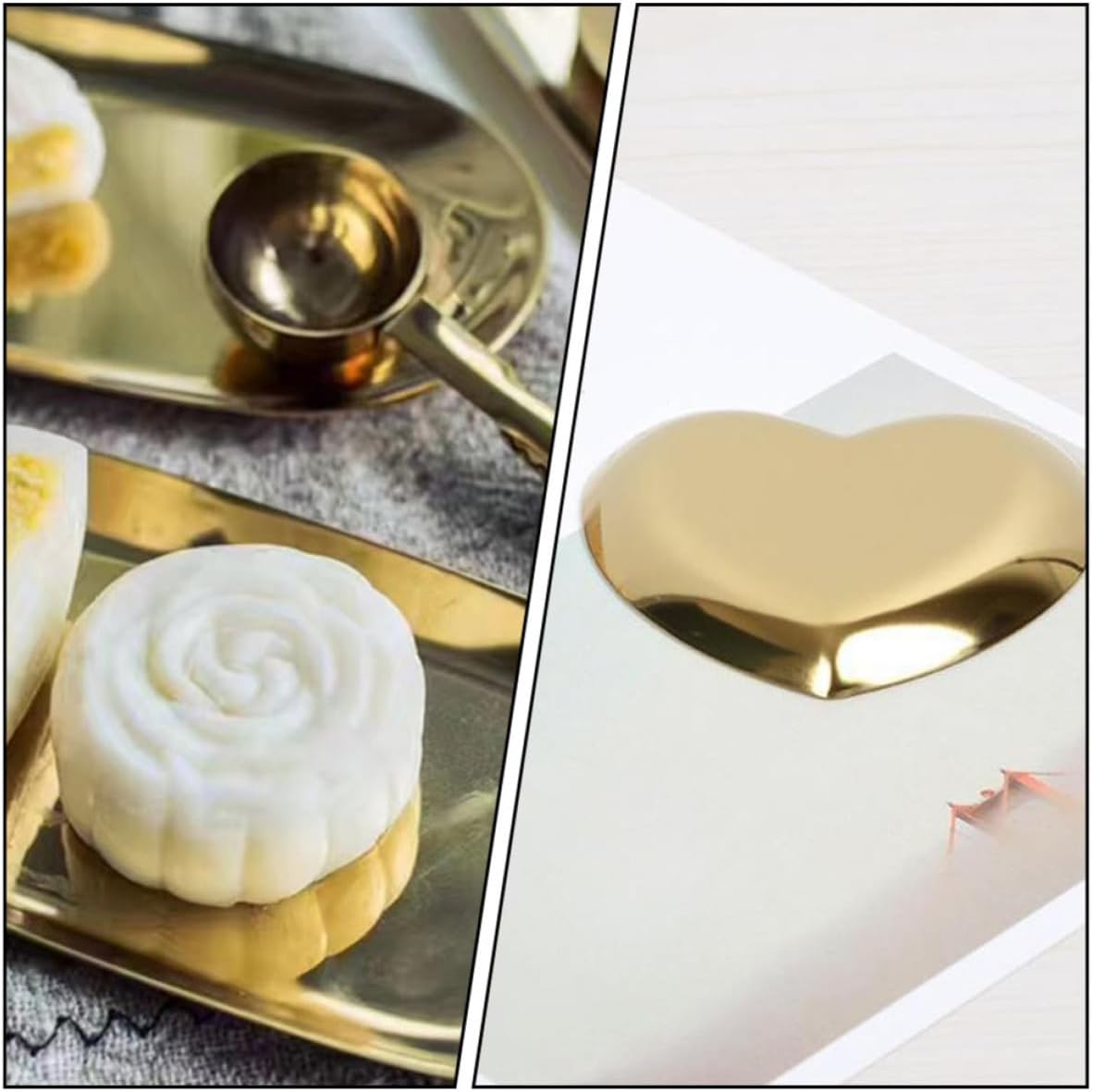 3pcs Stainless Steel Storage Tray, Manicure Tool Holder for Home Use image 5