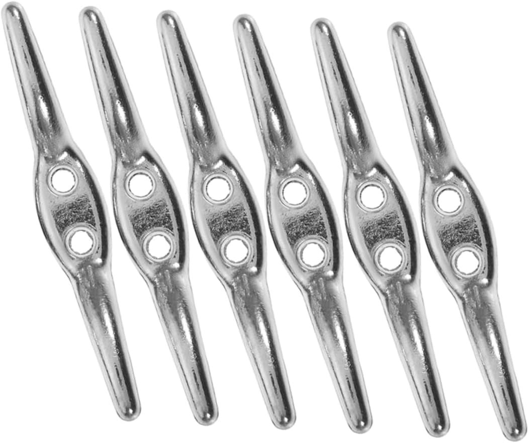 6pcs Metal Blind Cord Wrap Hooks with Iron, Silver Window Hook