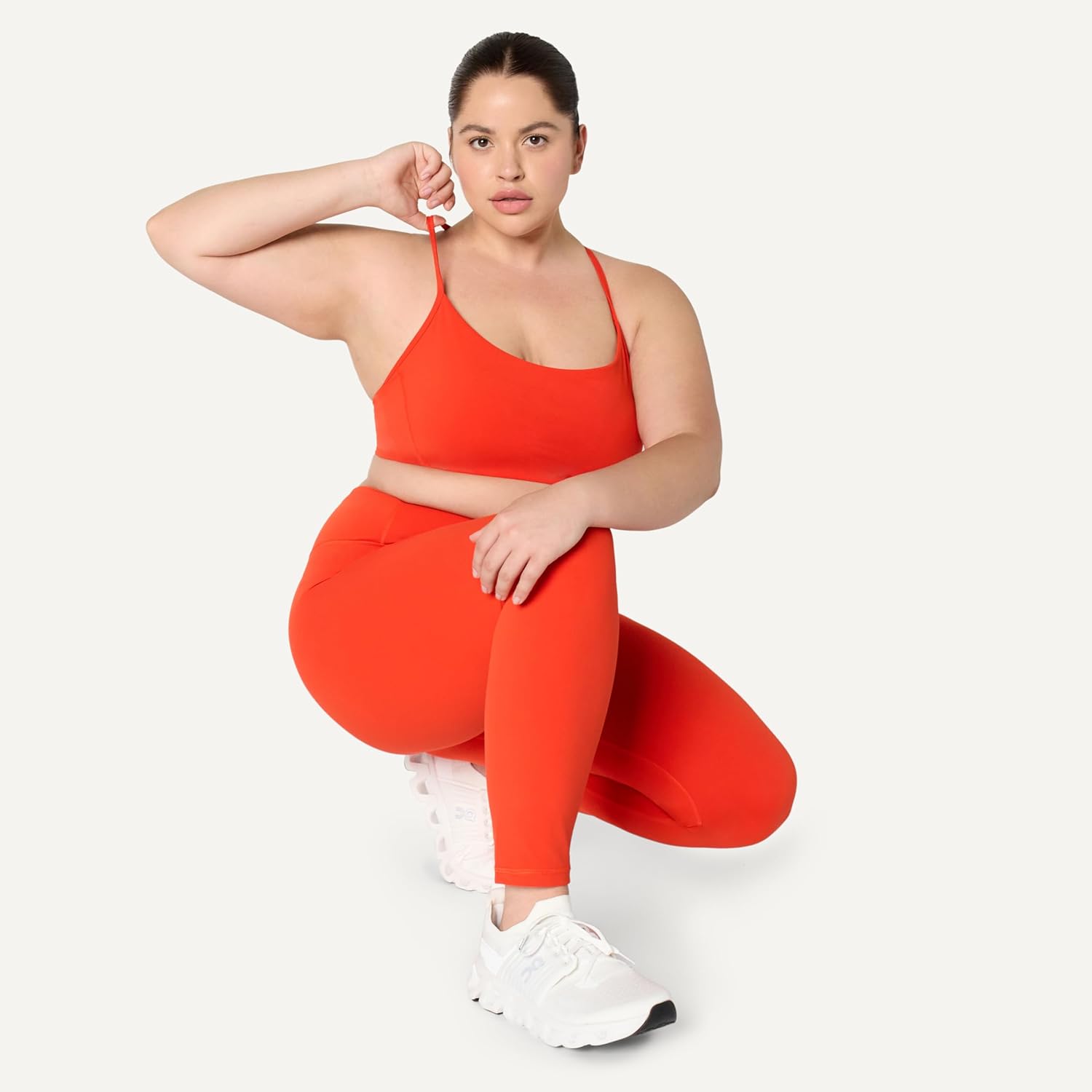 Amazon Essentials Women's Active FormFlex Buttery Soft Light Support Y-Back Thin Strap Yoga Sports Bra - Image 8