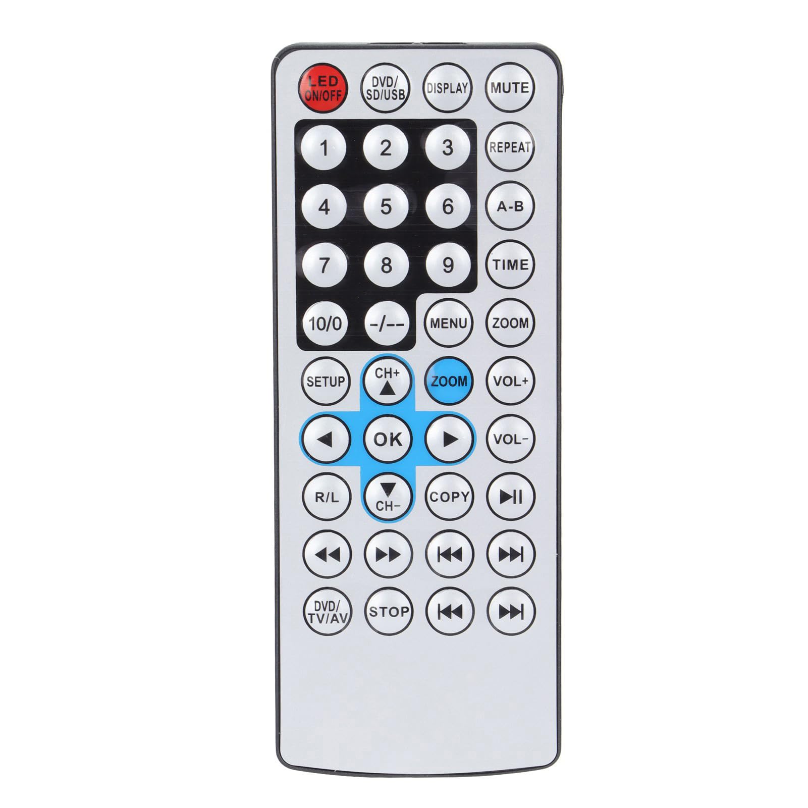 Lettore Dvd Portatile da 12, Lettore TV Piccolo con Schermo con Rotazione di 270°, Lettore Dvd Portatile con Display Widescreen LCD per Casa, Ufficio, Auto (Spina UE)