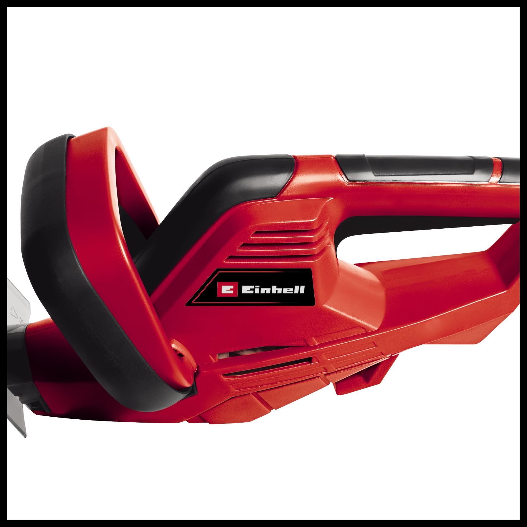 Einhell Recortasetos eléctrico con cable - GH-EH 4245. 230 V, 420 W longitud de corte de 450 mm, longitud de la hoja de 510 mm, espacio entre dientes de 16 mm