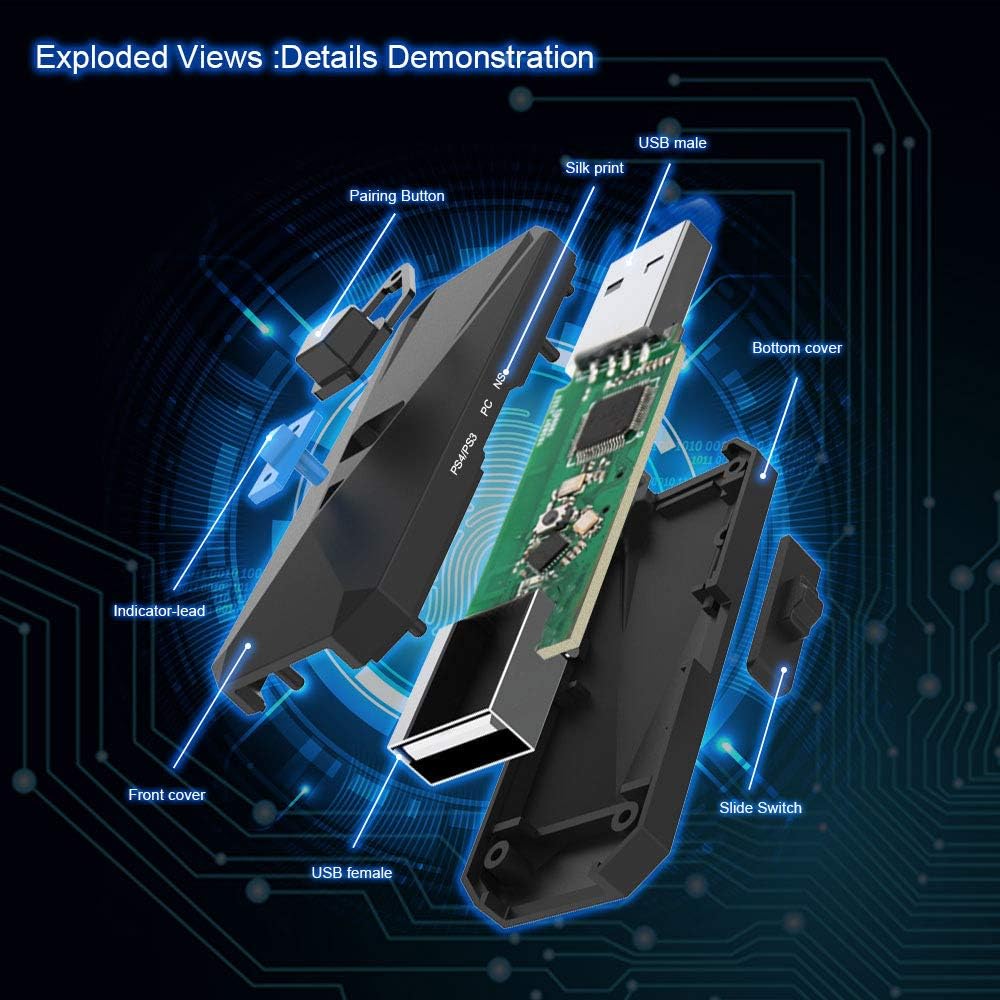 Black Friday - 60% OFF EJGAME Controller Adapter, Converter for PS5/PS4/PS3/Nintendo Switch/PC,Makes PS5/PS4/Xbox/Nintendo Switch Controllers Compatible with Your Nintendo Switch/PS4/PS3 and PC Console Exclusive Discount 90% Price EJGAME Controller Adapter, Converter for PS5/PS4/PS3/Nintendo Switch/PC,Makes PS5/PS4/Xbox/Nintendo Switch Controllers Compatible with Your Nintendo Switch/PS4/PS3 and PC Console