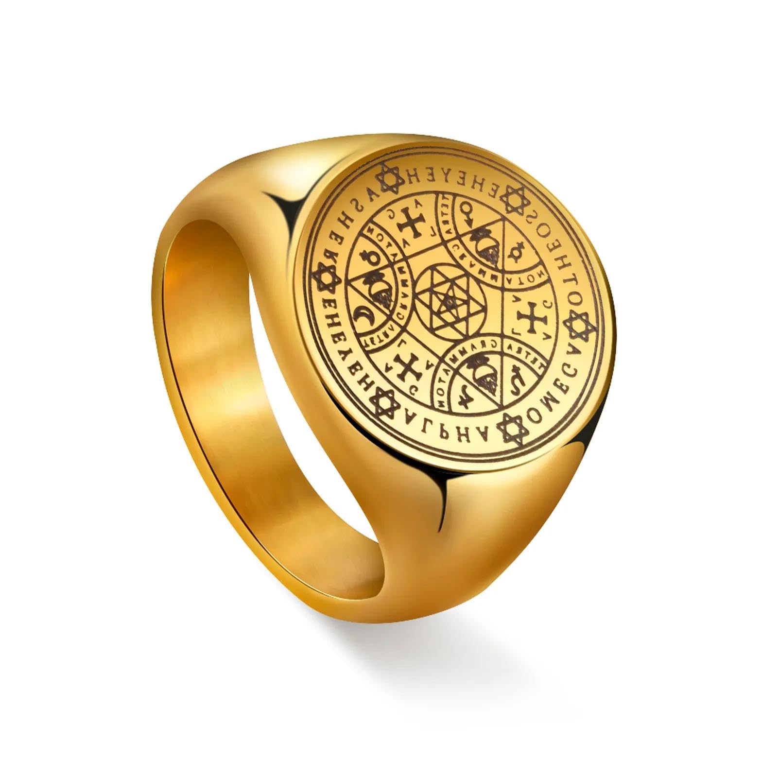 Bague de protection hexagramme à offrir pour un anniversaire - 8