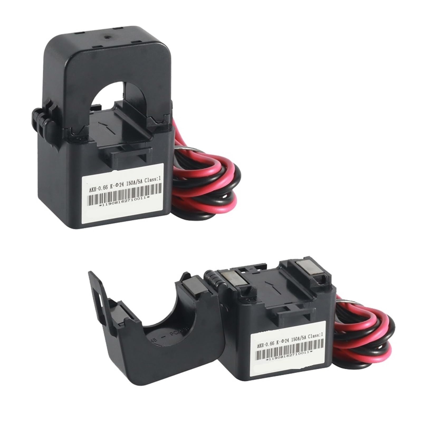 LZIKKGKI AKH-0.66 Dia.16mm Many Ratio Could Be Choose Current Sensor Split Core(40A to 100 out 20mA)
