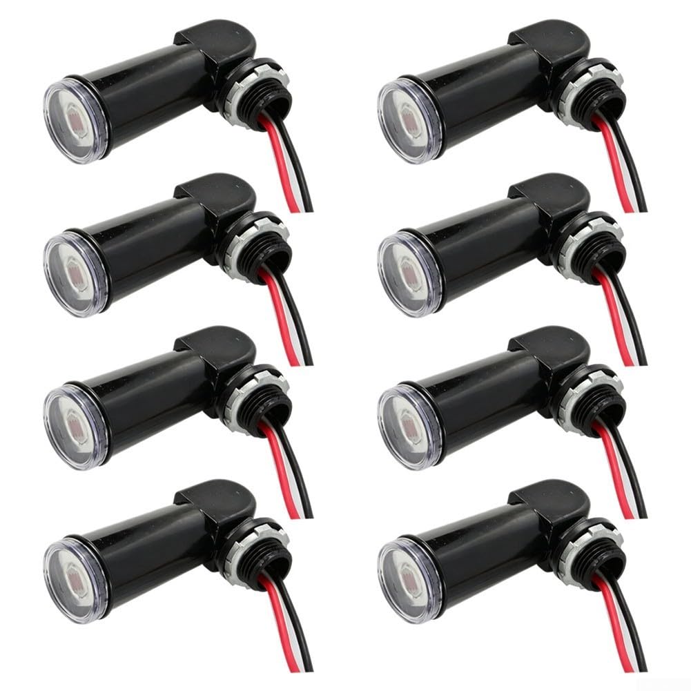 Interruptor Fotovoltaico IP65 para Luces Exteriores Interruptor(8pcs)