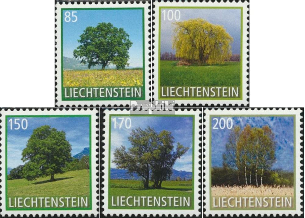 Briefmarken-Set Liechtenstein 1116-1119 'Heilpflanze' (1995) - Postfrisch ** MNH